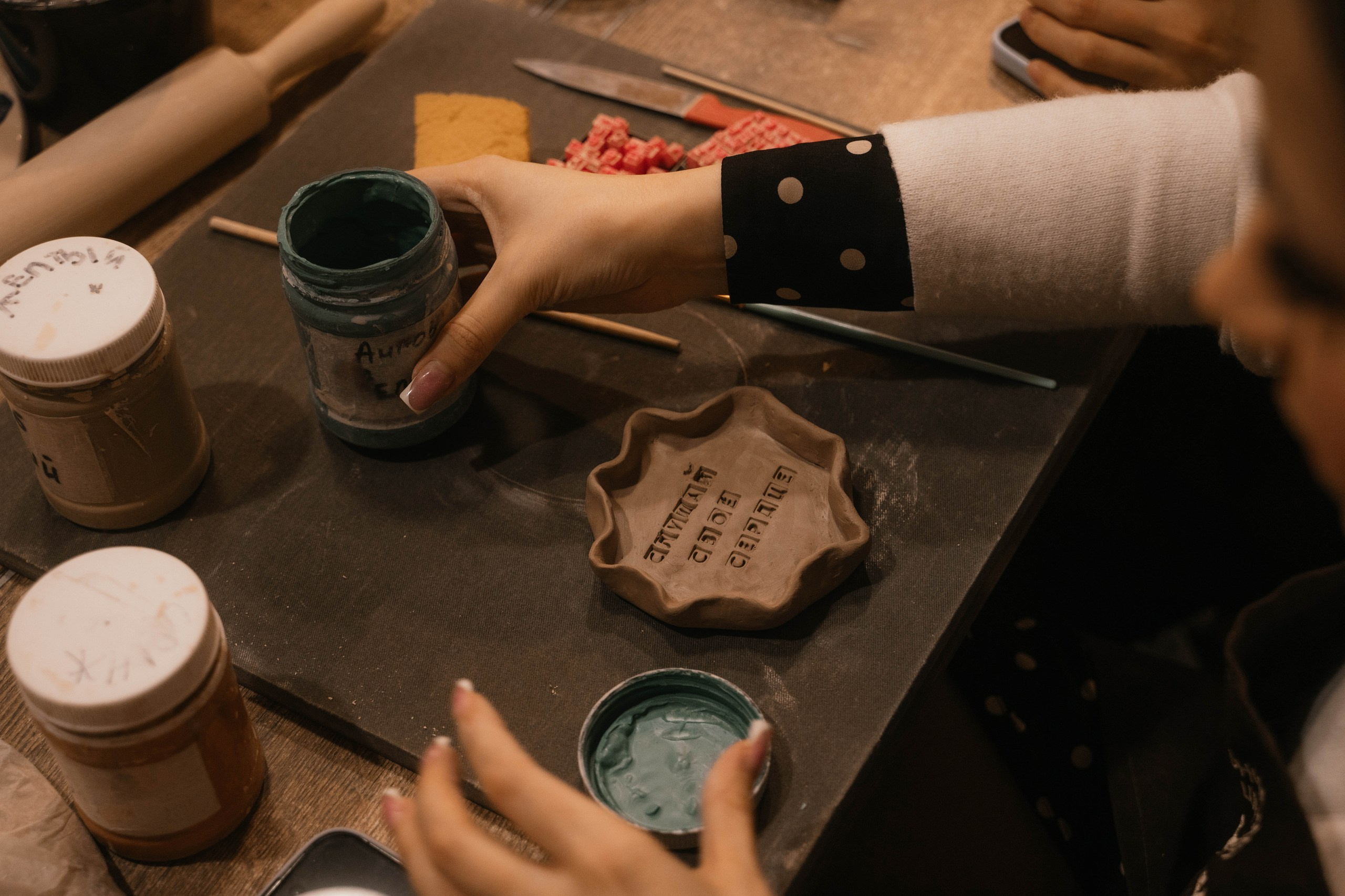 День рождения в гончарной мастерской. Свадебный, семейный фотограф в Рязани Лена Брант