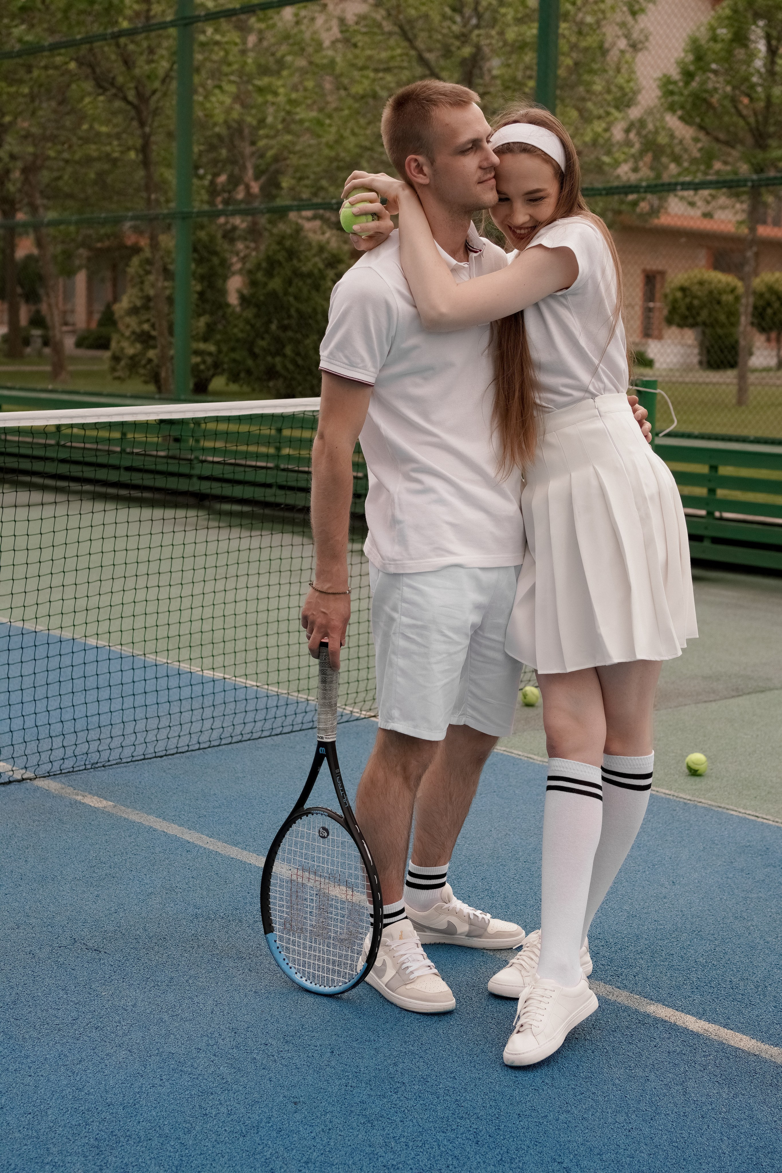 Теннис с семьей. Свадебный и семейный фотограф Афанасьева Анна в Кисловодске