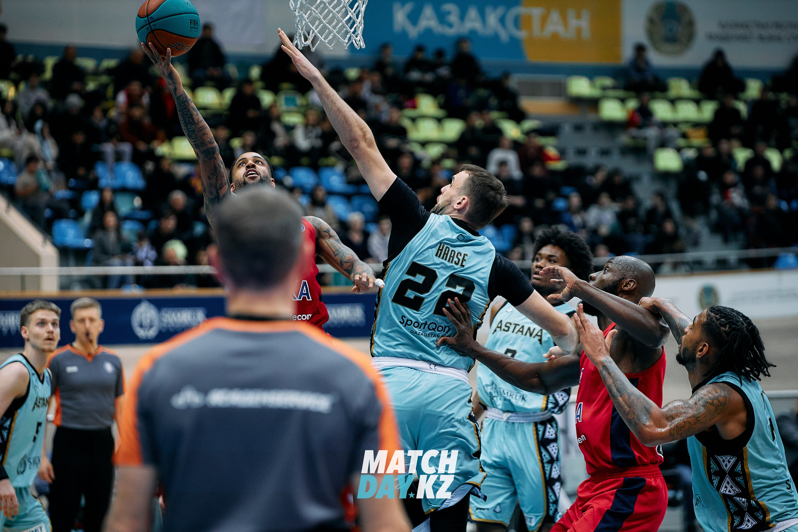 Basketball | Astana versus CSKA | Dec 2023. Professional photo & Event agency (Kazakhstan, Astana)