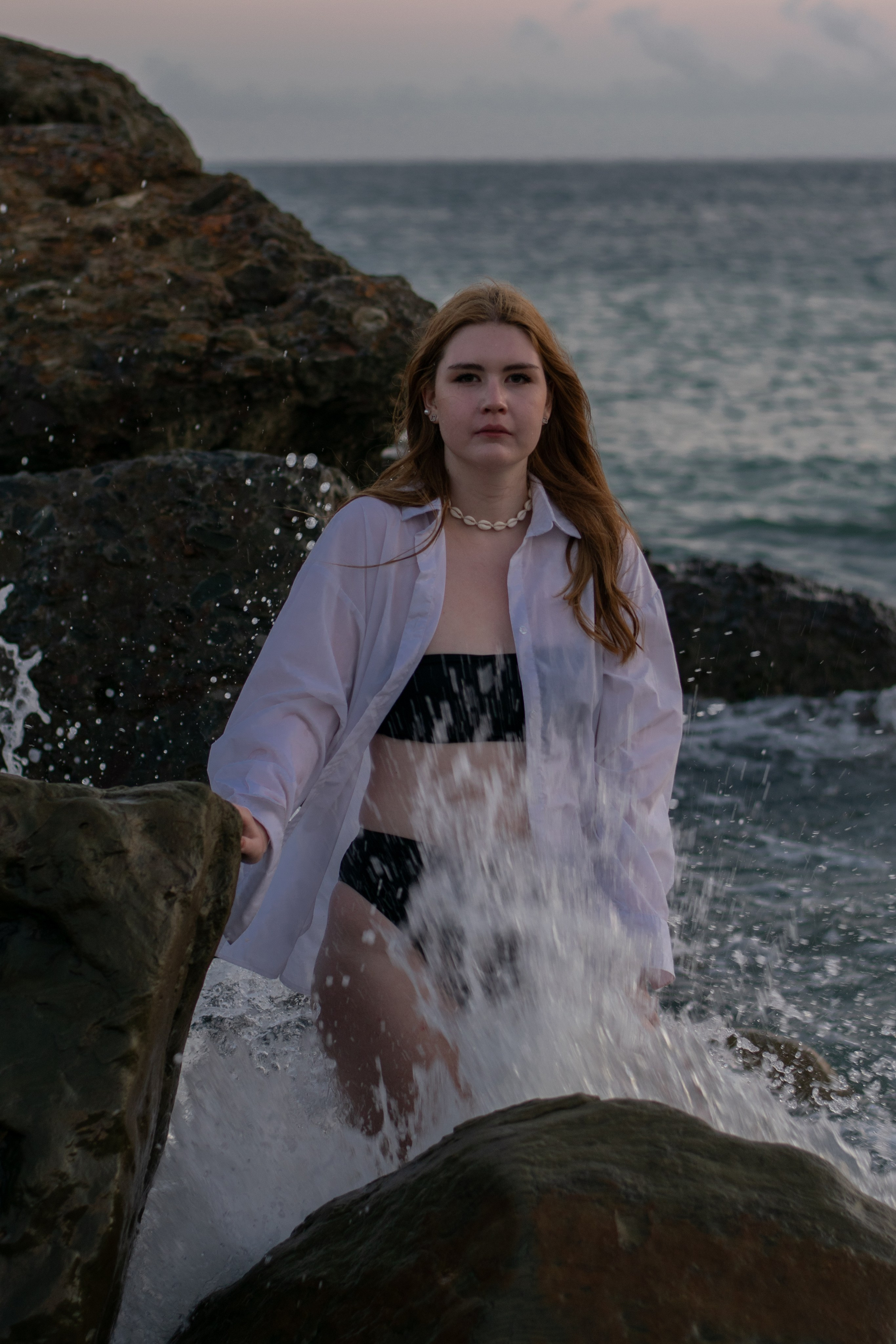 Виктория, закатное море. Фотограф Челябинск Ирина Ермоленко