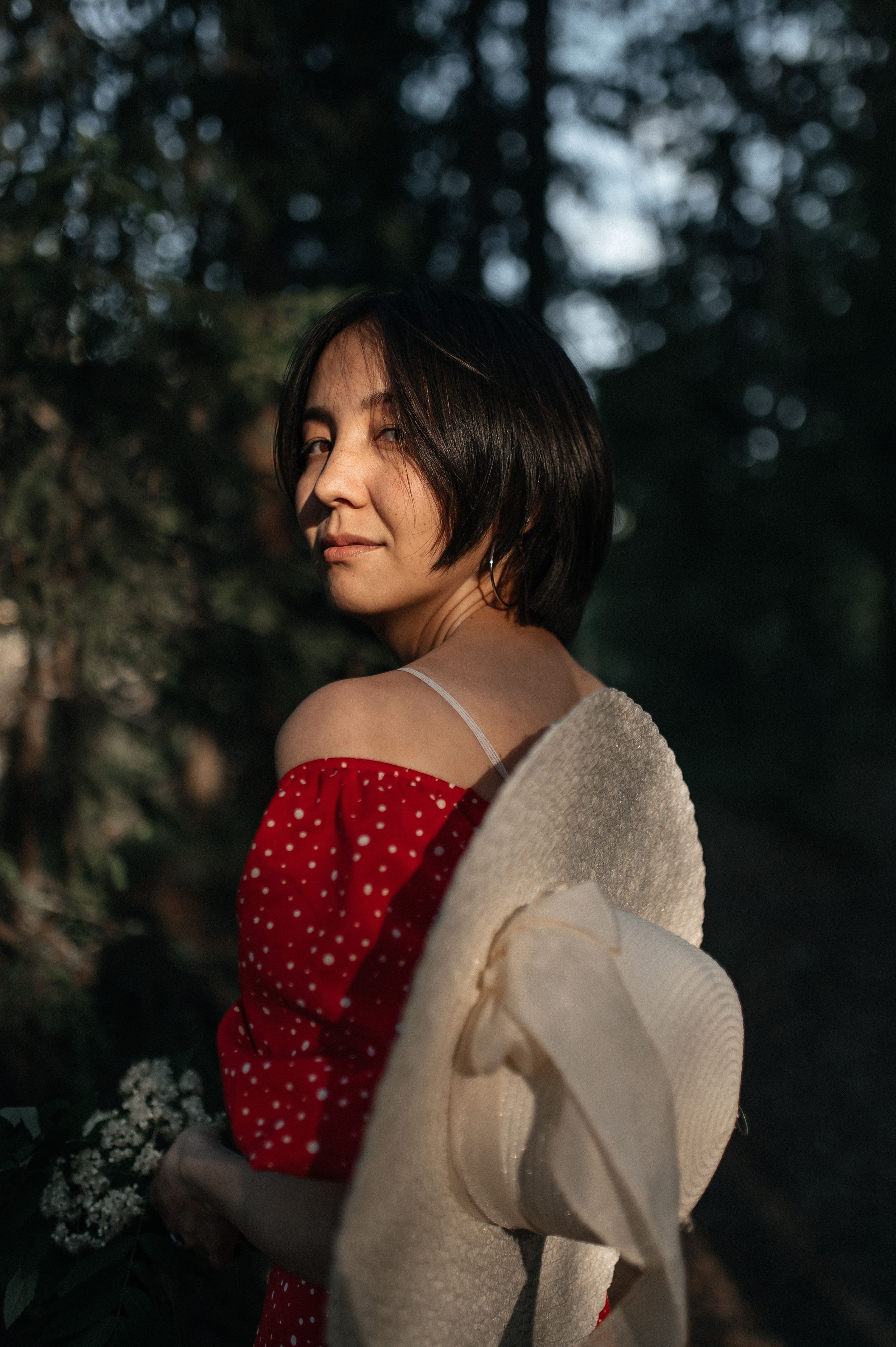 Ильмира и красное платье. Фотограф Нижний Новгород