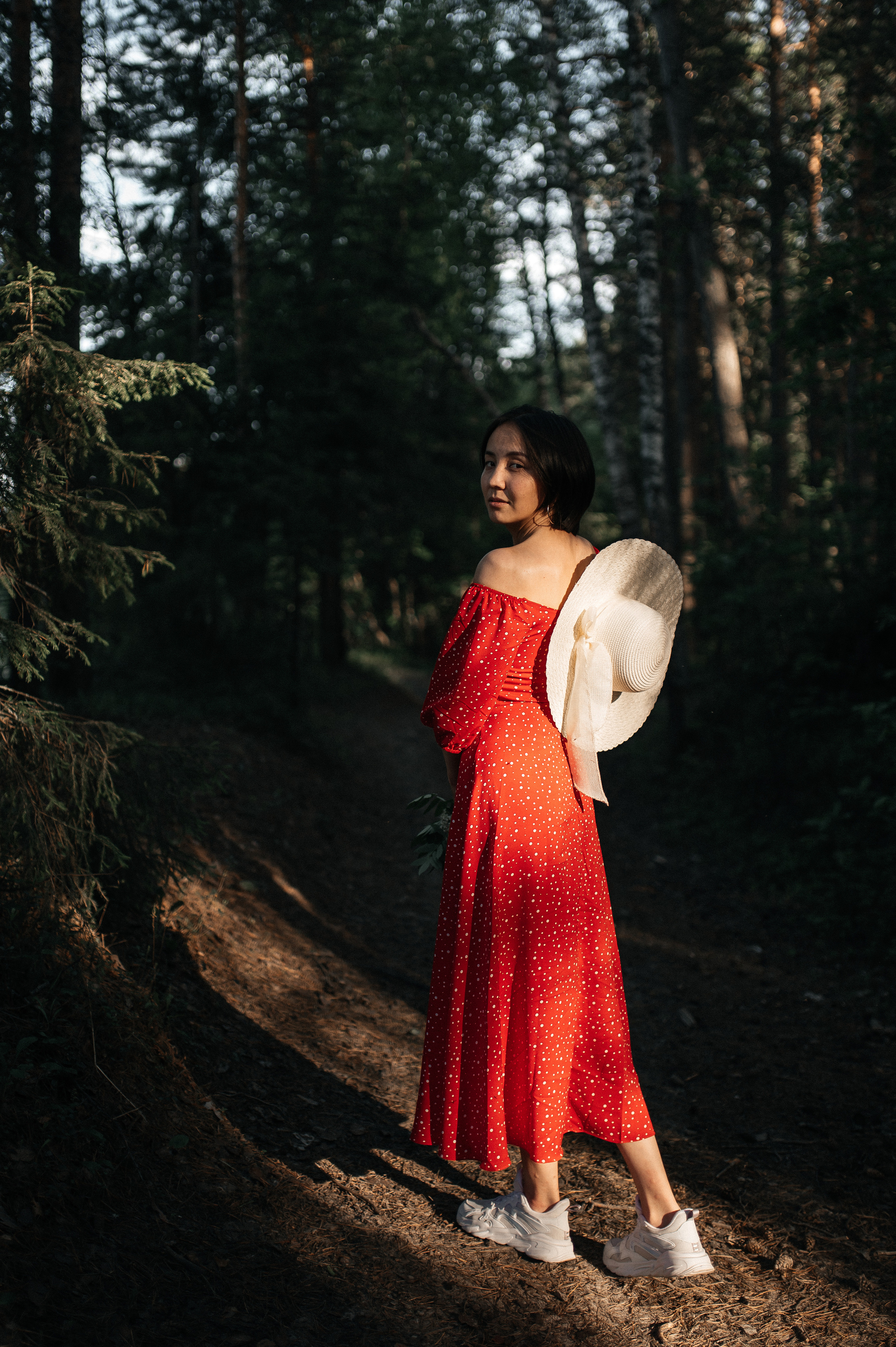 Ильмира и красное платье. Фотограф Нижний Новгород