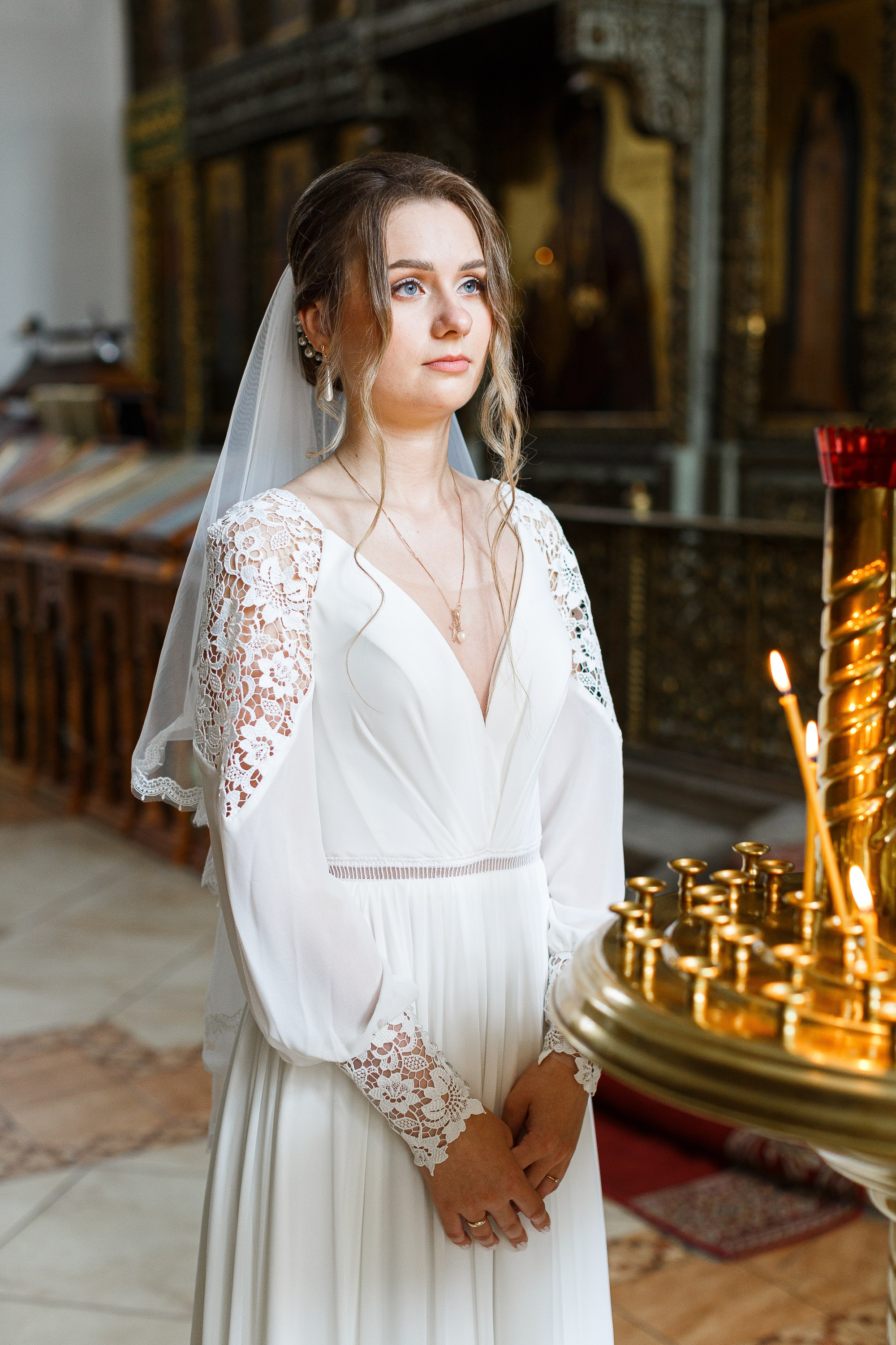 Венчание в храме Живоначальной Троицы на Шаболовке