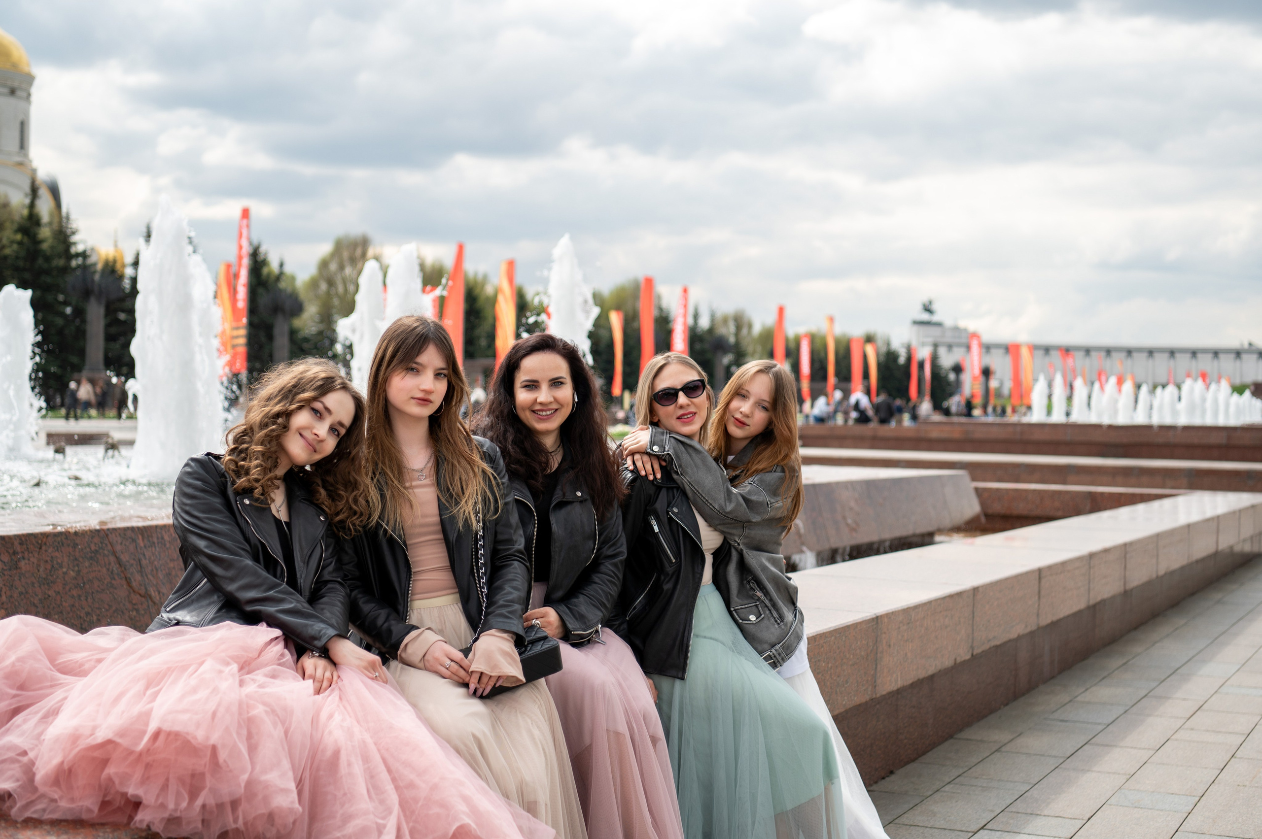 Прогулочная фотосессия Парк Победы. Детский и семейный фотограф г. Москва Оксана Катаджи