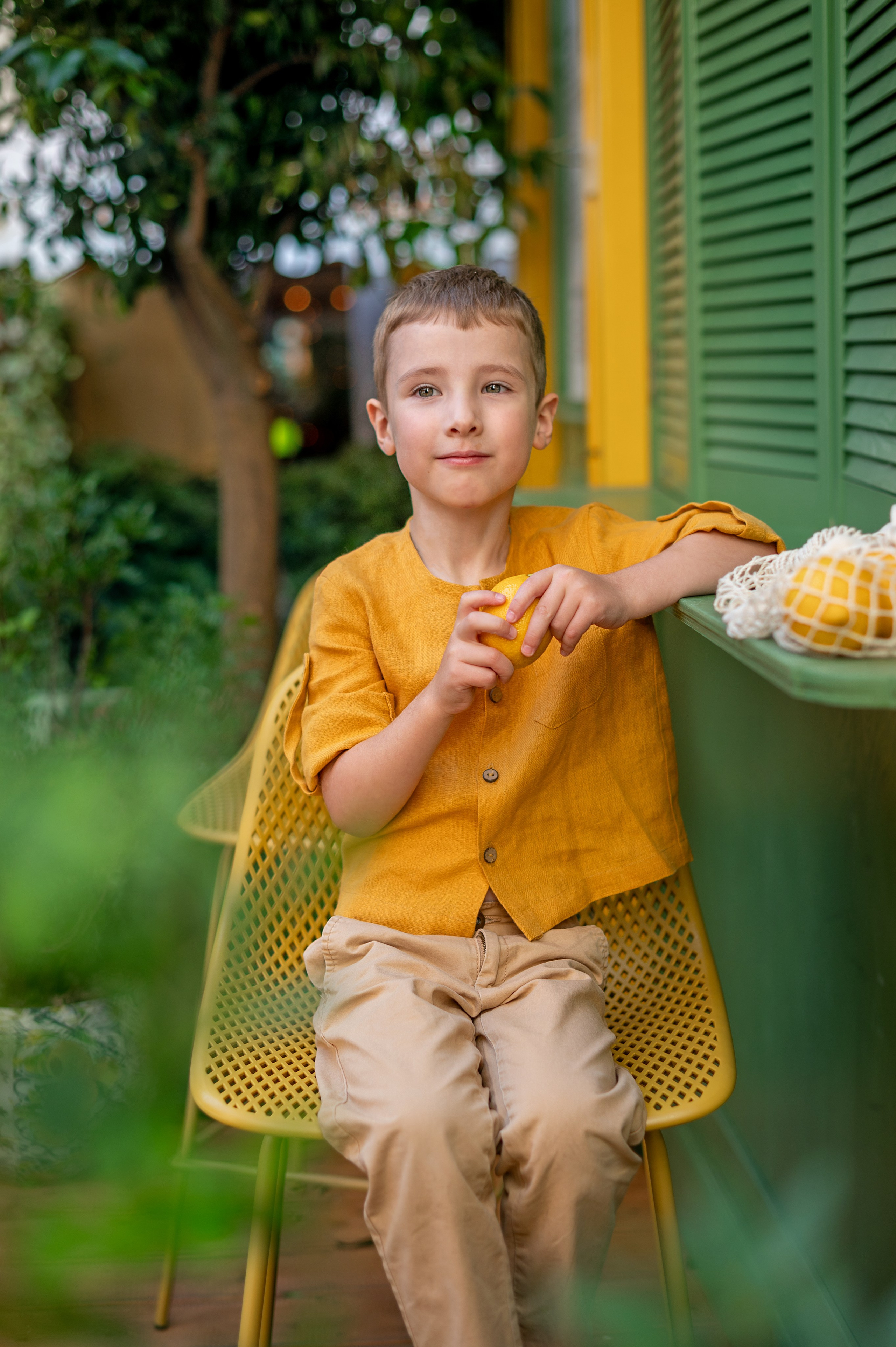 Лимоны. Детский и семейный фотограф г. Москва Оксана Катаджи