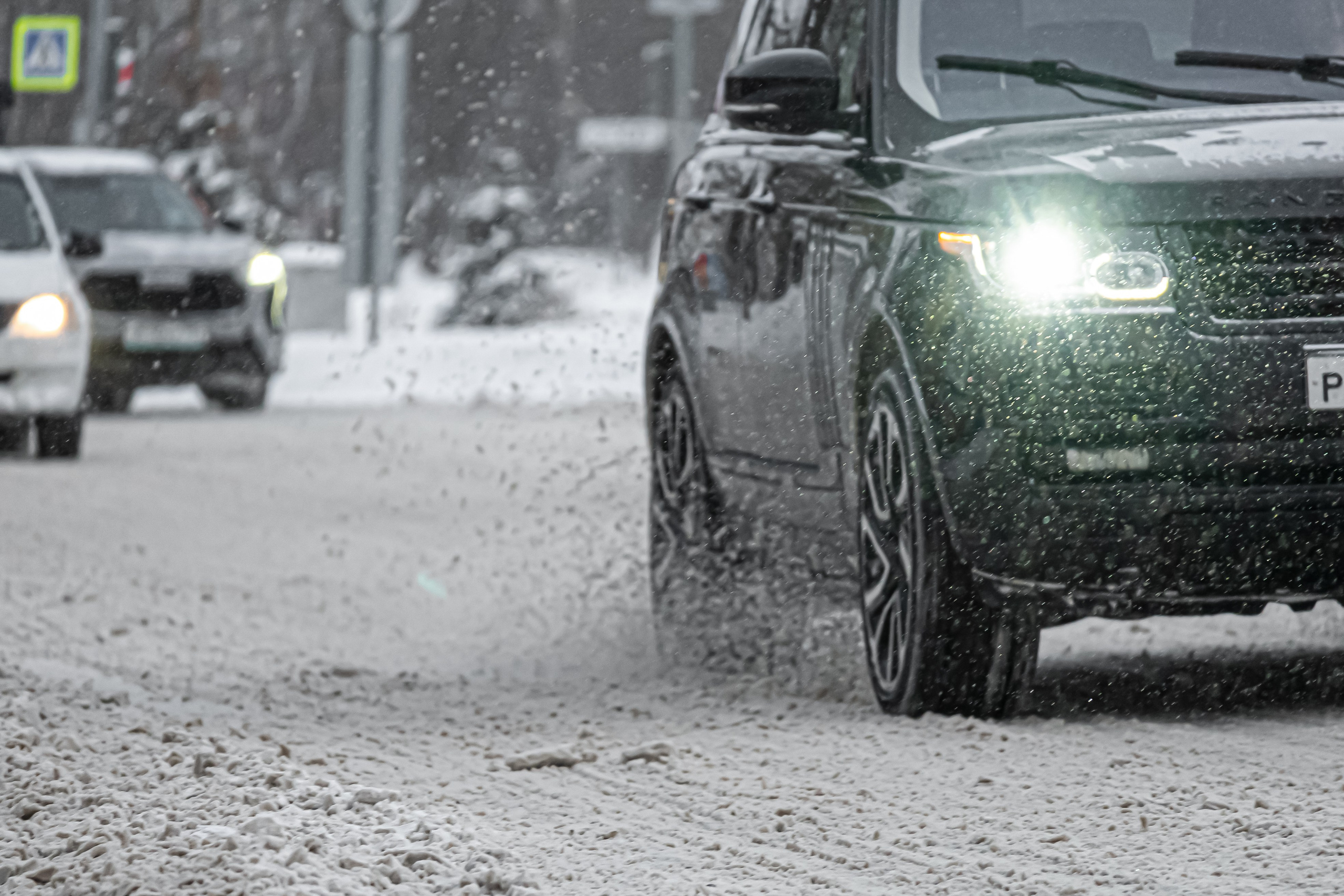 Снегопад. Репортажный фотограф