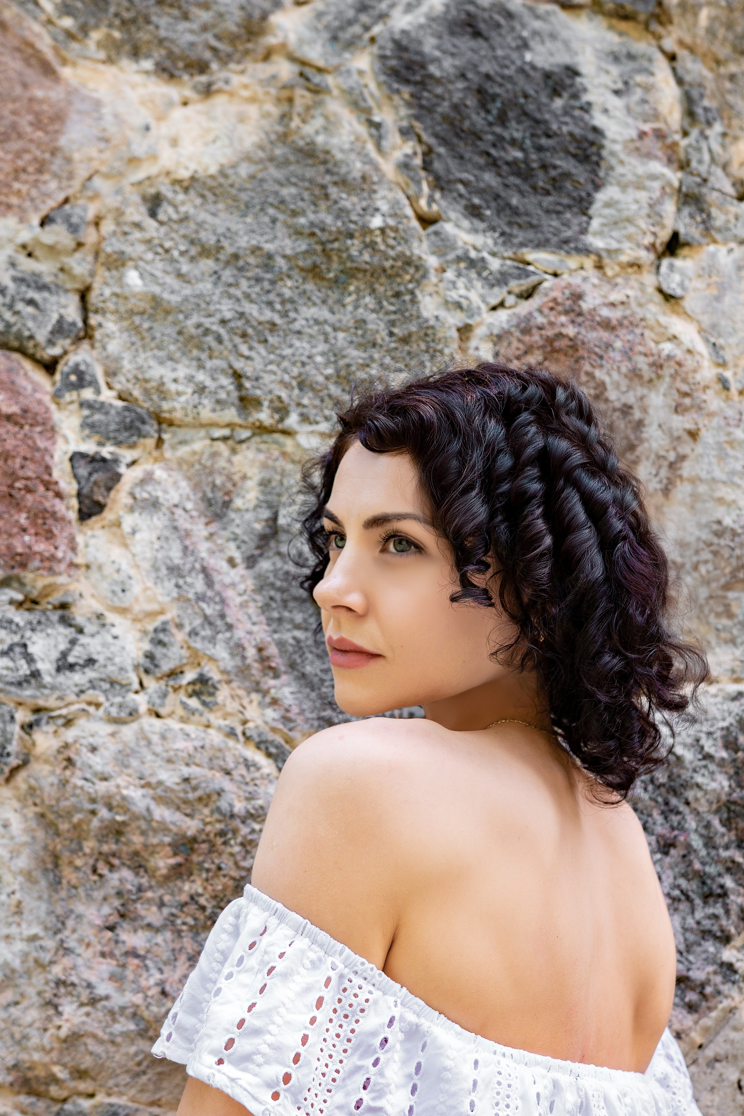 Фотосессия в белом платье Лошицкий парк Минск