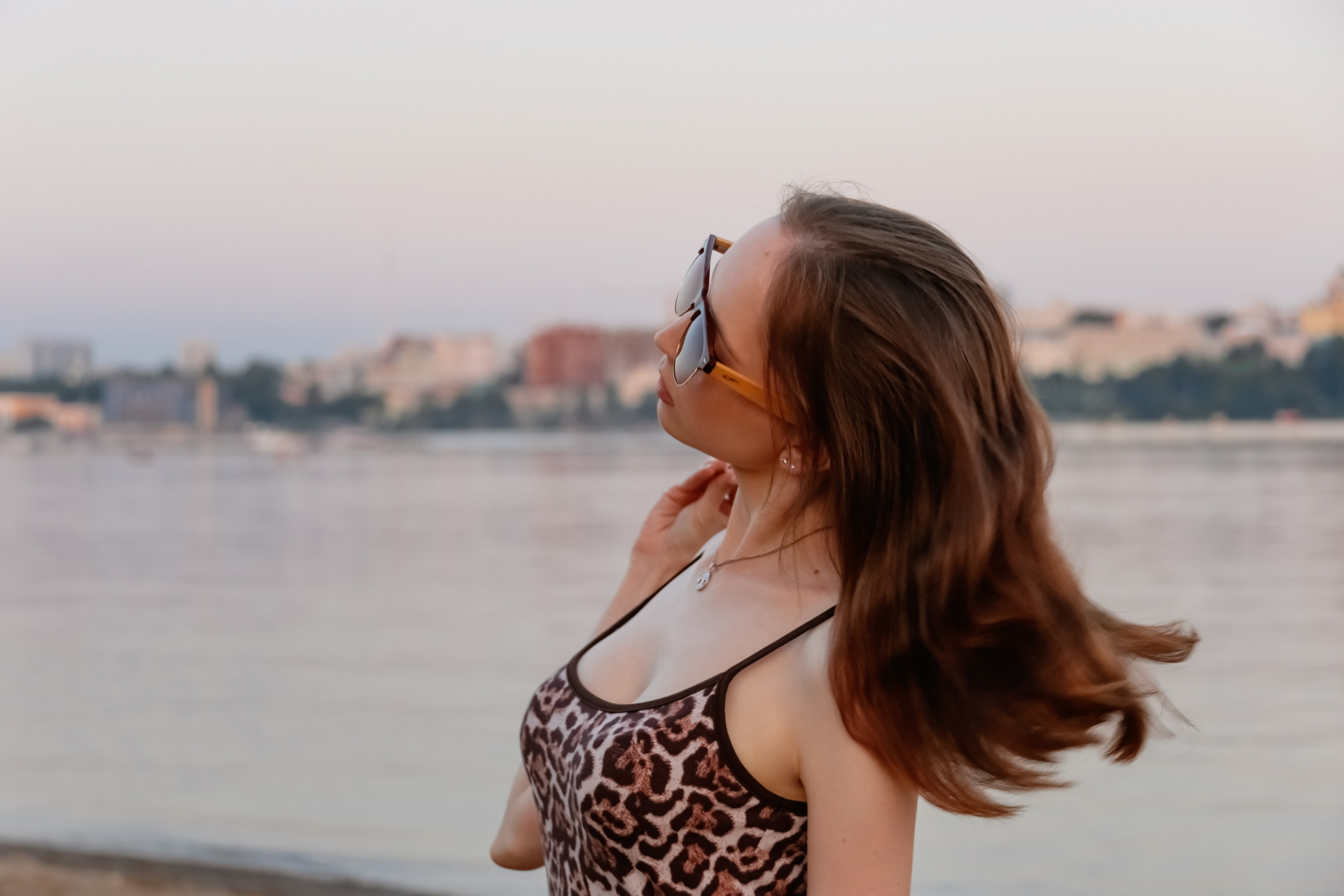 Алина на пляже. Фотограф Пермь. Фотосессия в фотостудии Перми и на свежем воздухе
