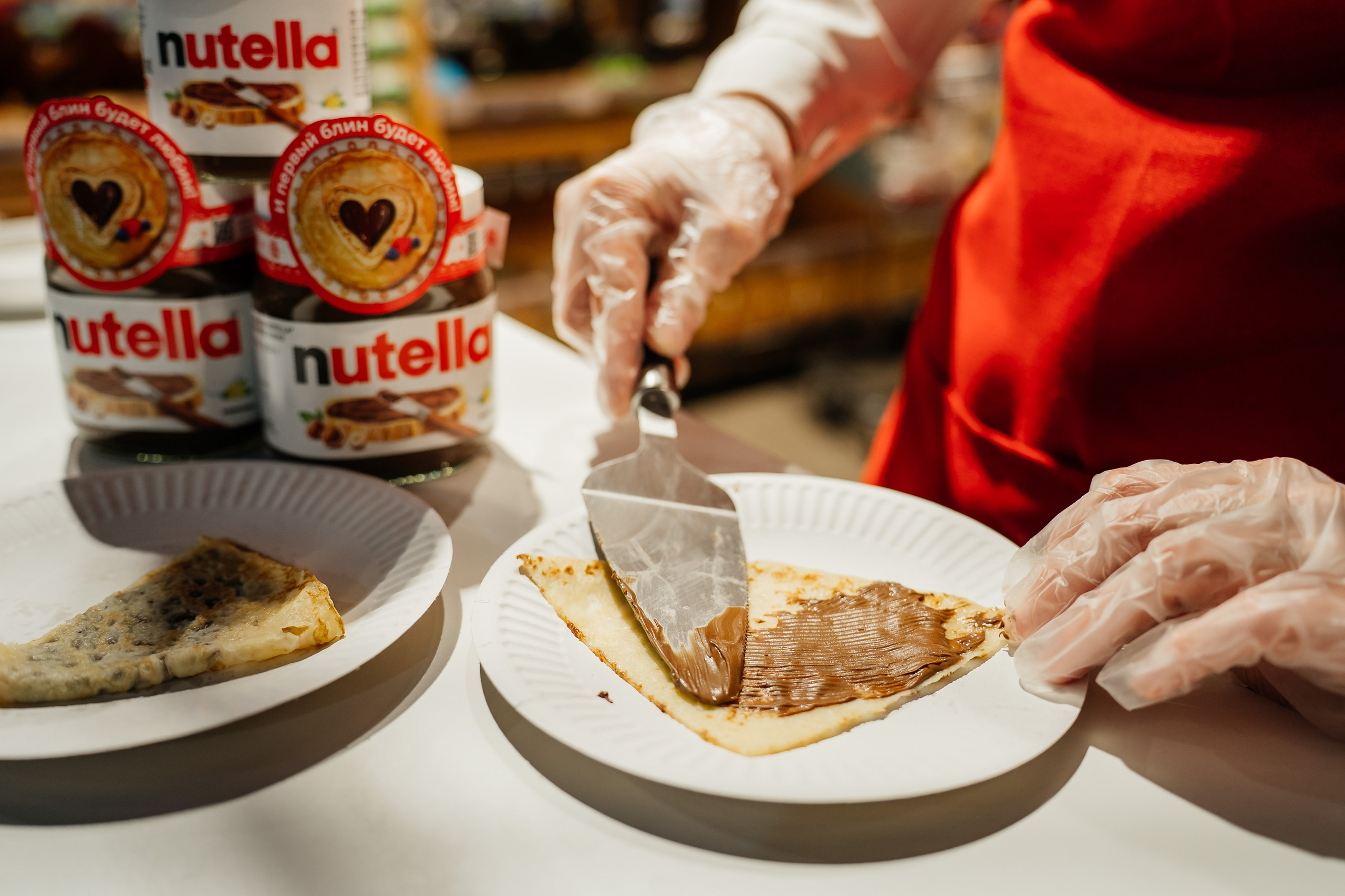 Промоакция Нутелла. Видеограф и Фотограф в Челябинске Ксения и Владимир Рюмины