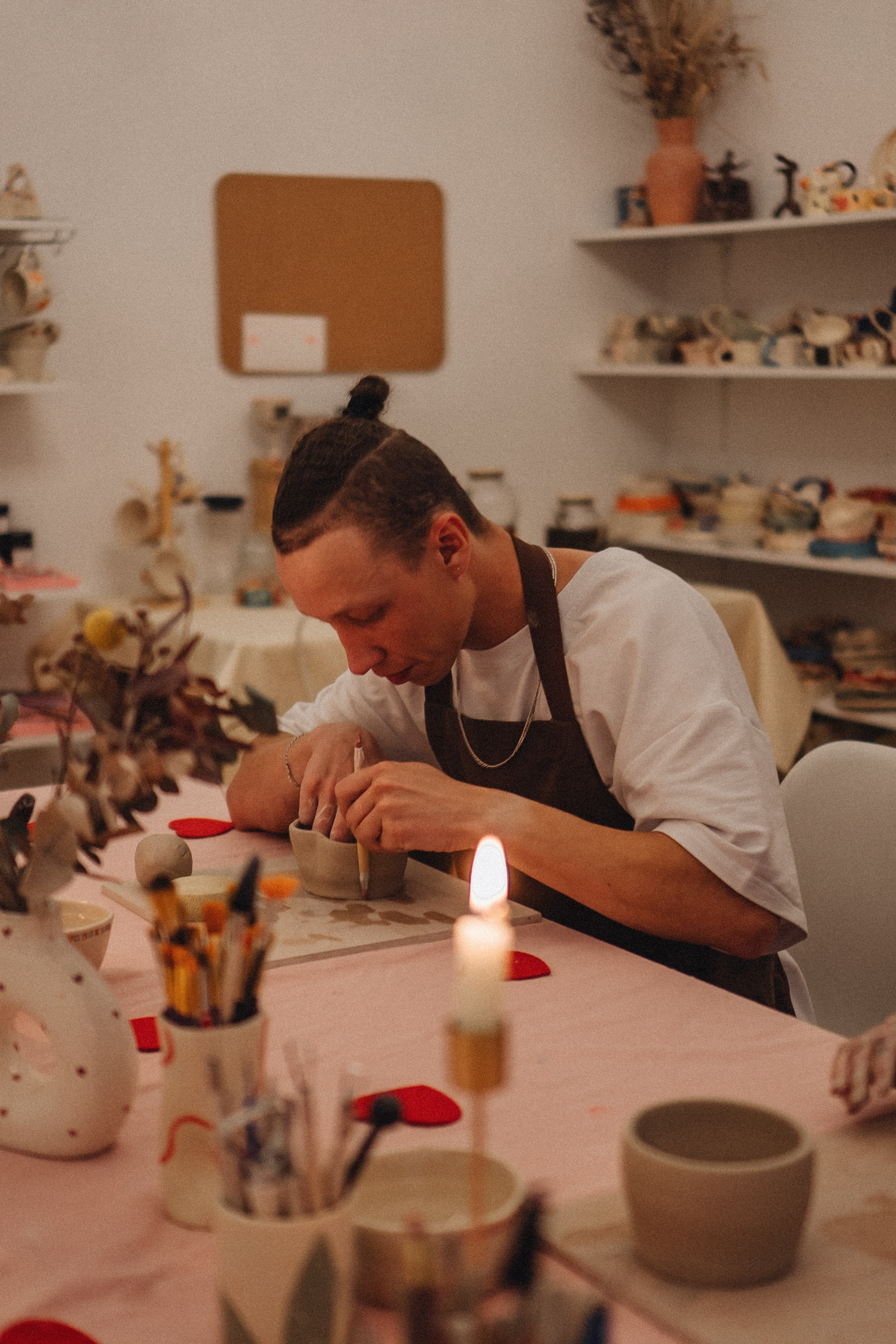 СВИДАНИЕ В ГОНЧАРНОЙ МАСТЕРСКОЙ. Профессиональный фотограф, Санкт-Петербург — Виктория Богомолова