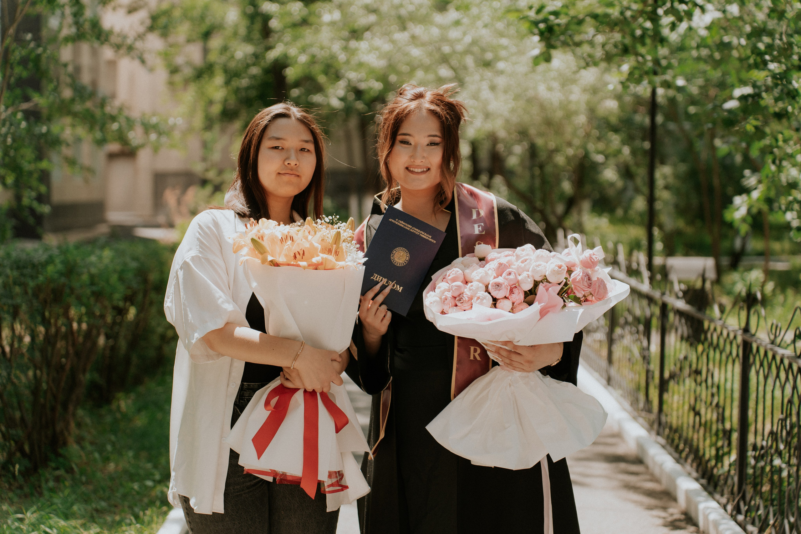 Выпускной Аграрный унивеситет. Крис Богомазова