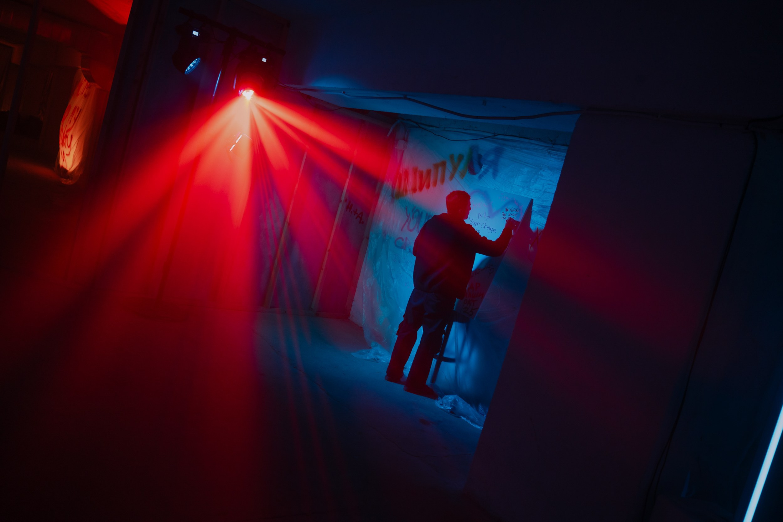 День рождения в бункере. Портретный и репортажный фотограф в Санкт-Петербурге Максим Пашков