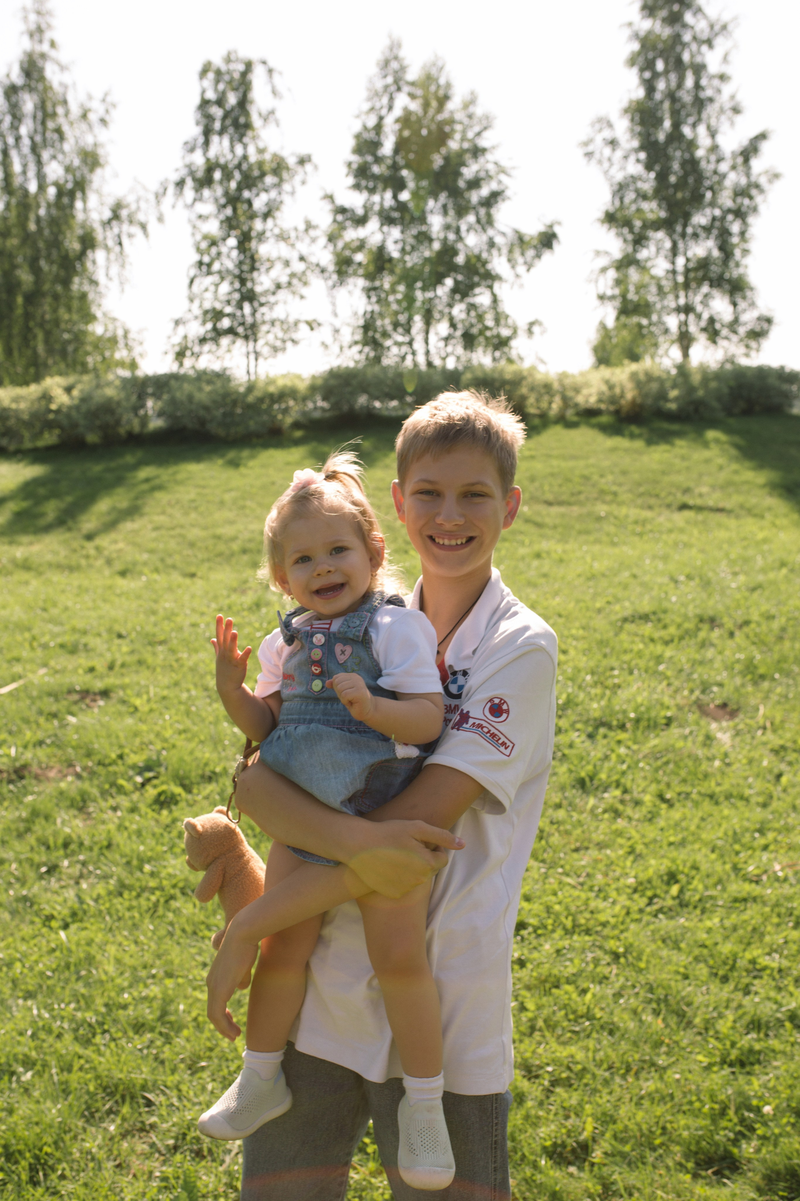 фотосессия с детьми в парке