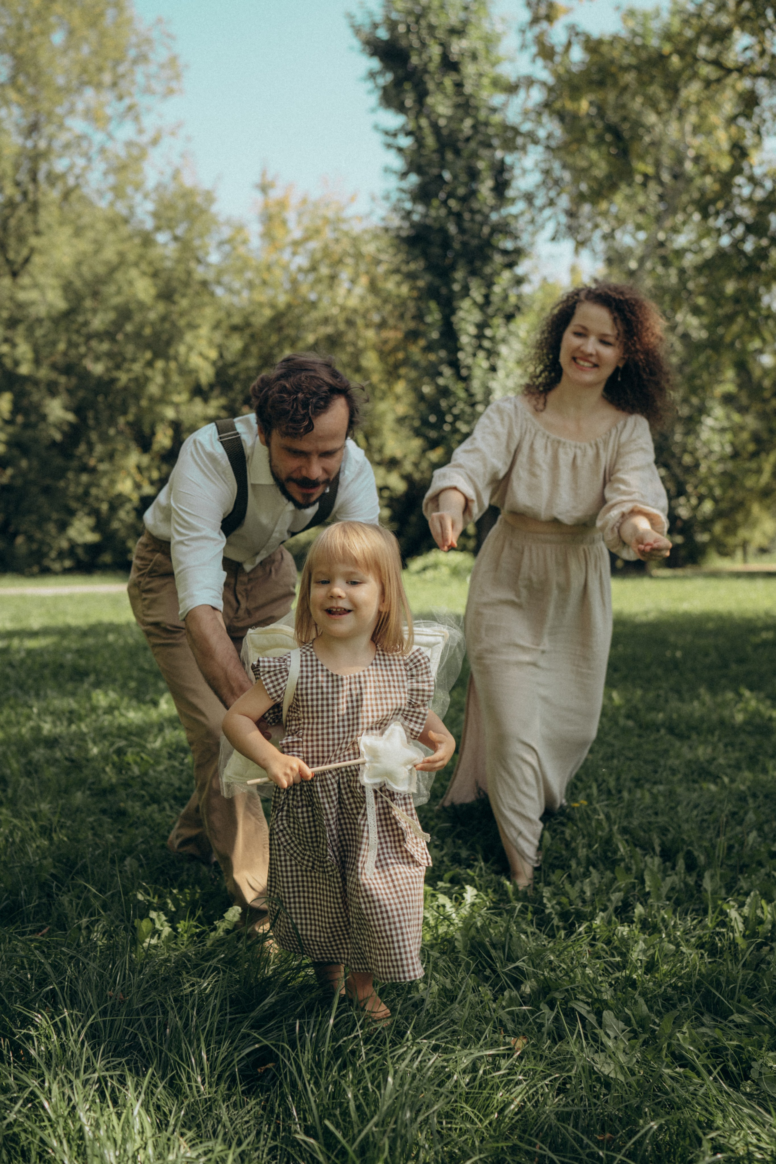Полдень в парке. Семейный фотограф в Москве Елена Гильманова