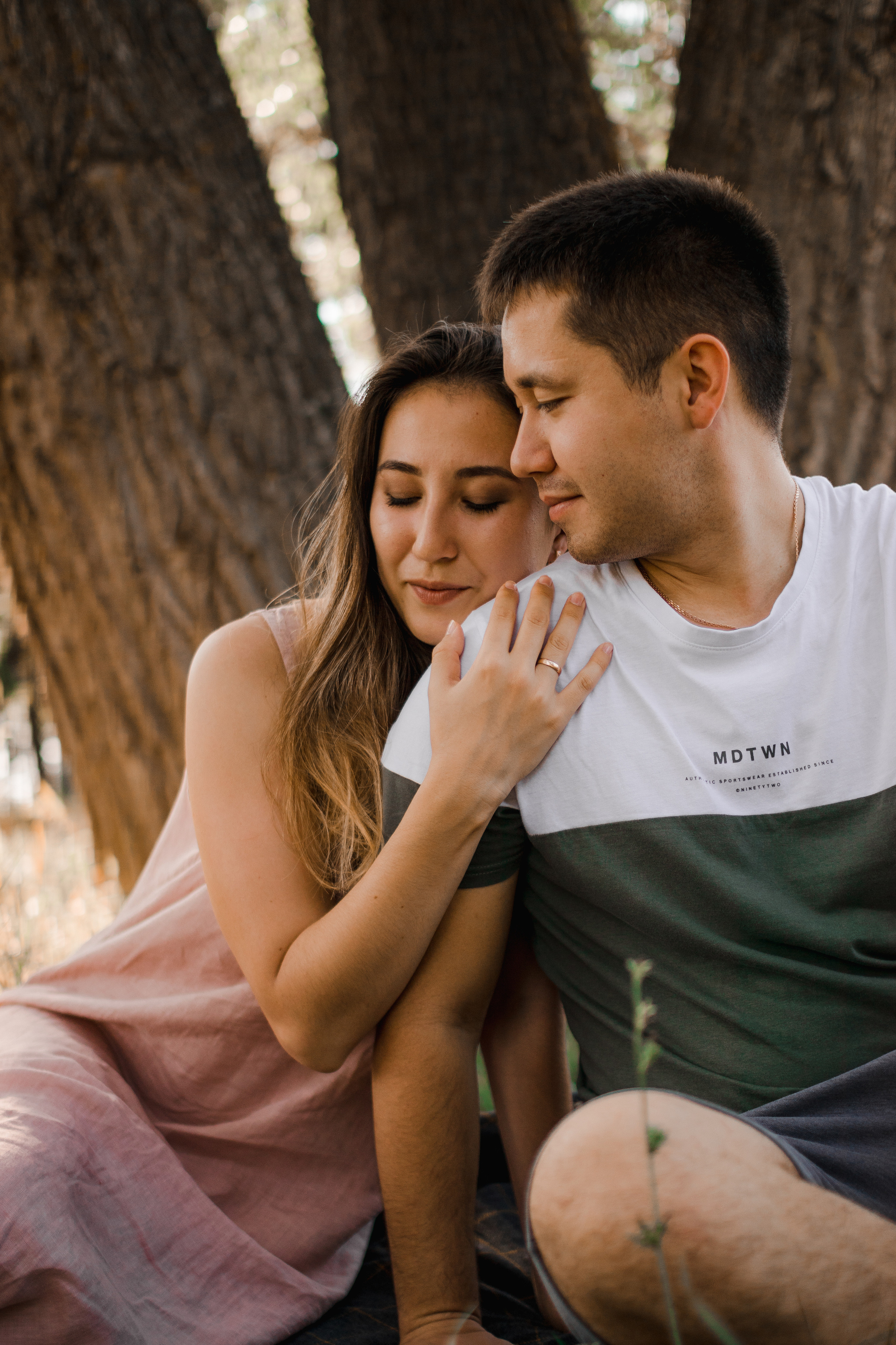 Семья Гайнуллиных на фотосессии «Пикник». Фотограф Мурманск Лилия Маер