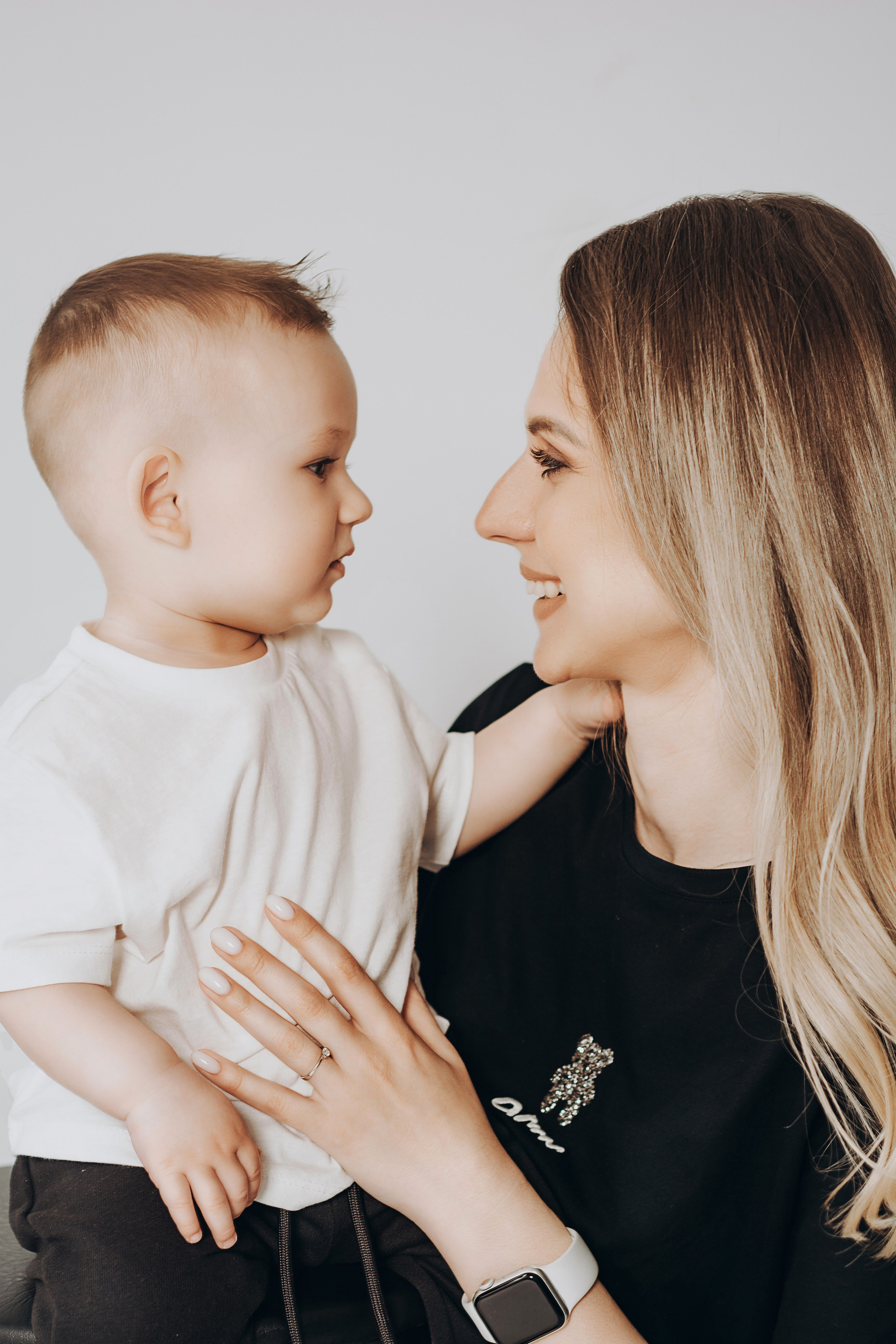 Годик Ростиславу в стиле «минимализм». Семейный и детский фотограф Кущ Наташа