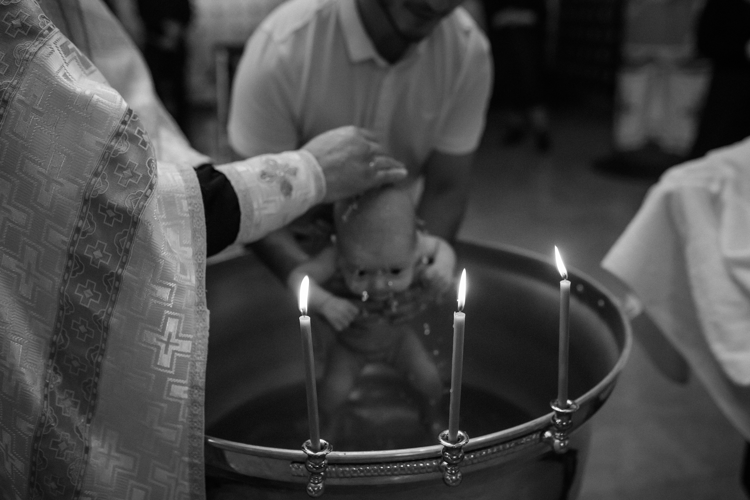 Крещение Софии. Храм Никольский. Семейный фотограф в Сургуте