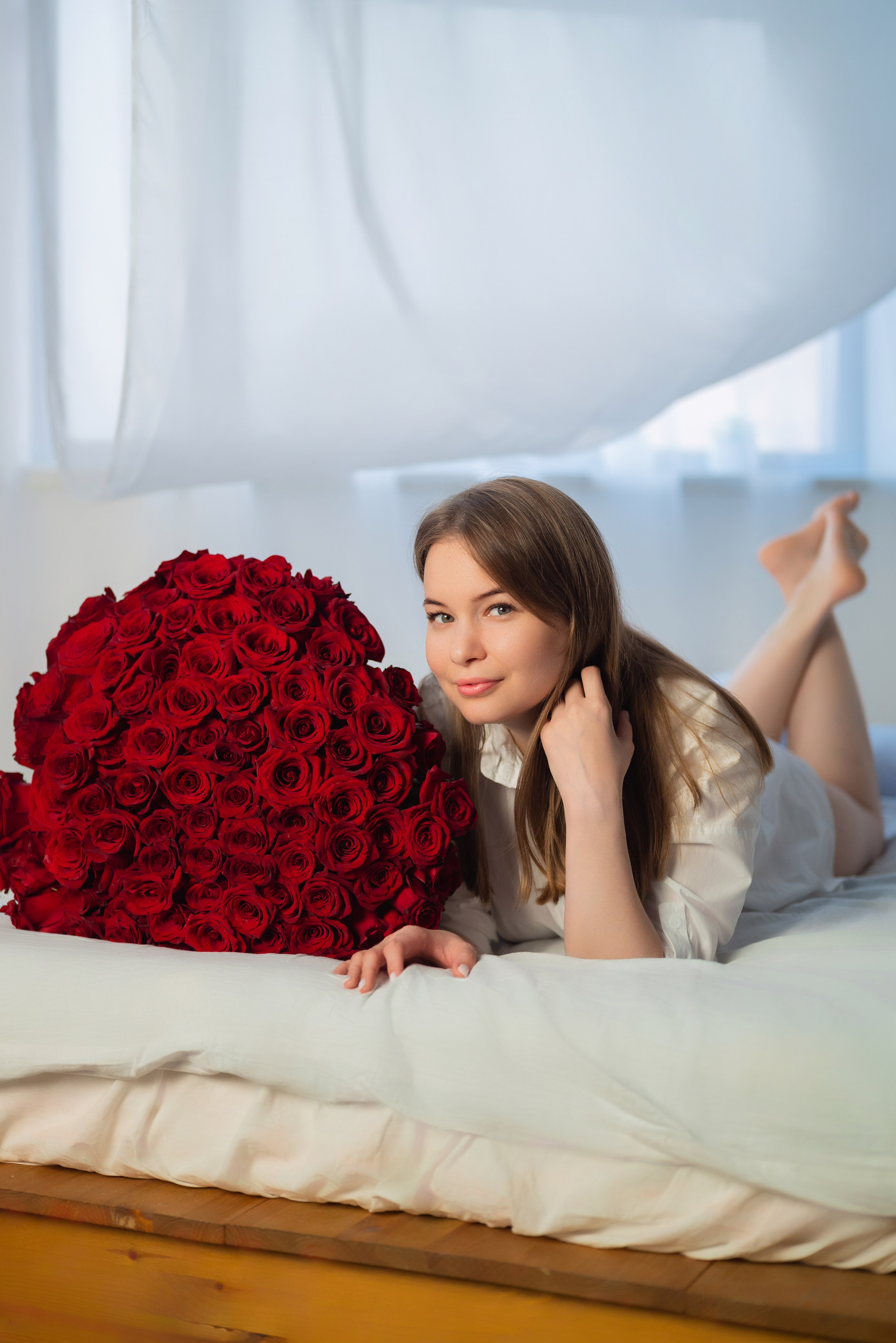 Фотопроект *101 красная роза* 2023 г. Фотограф в городе Салават