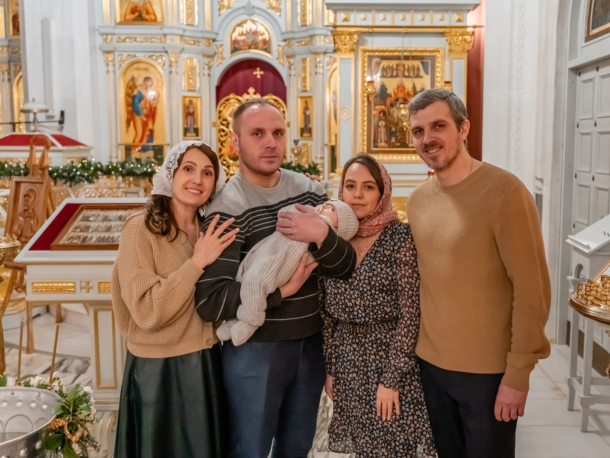 Съемка Крещения