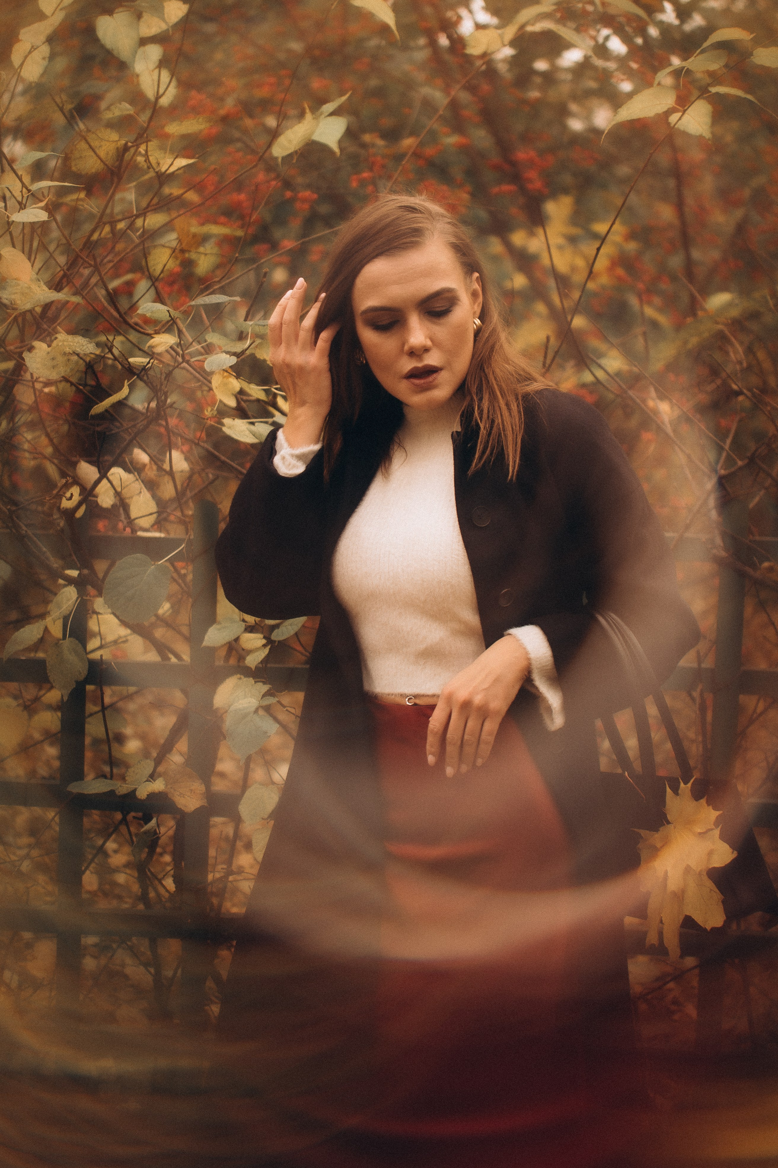 Осенняя индивидуальная фотопрогулка летний сад. Фотограф ПИТЕР СПБ Надежда Баранова