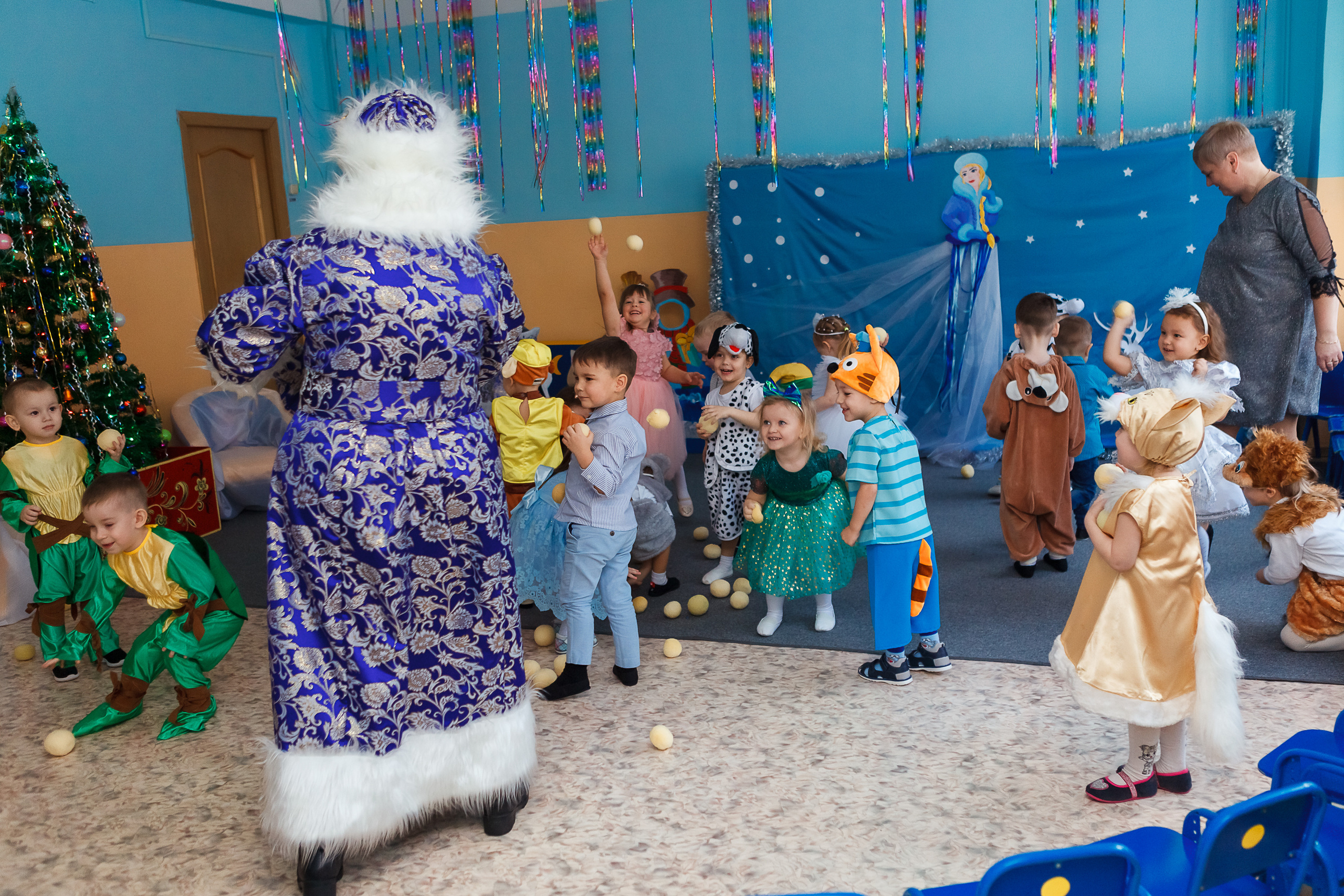 Новогодний утренник 2021, д/с "Журавушка", г. Невельск