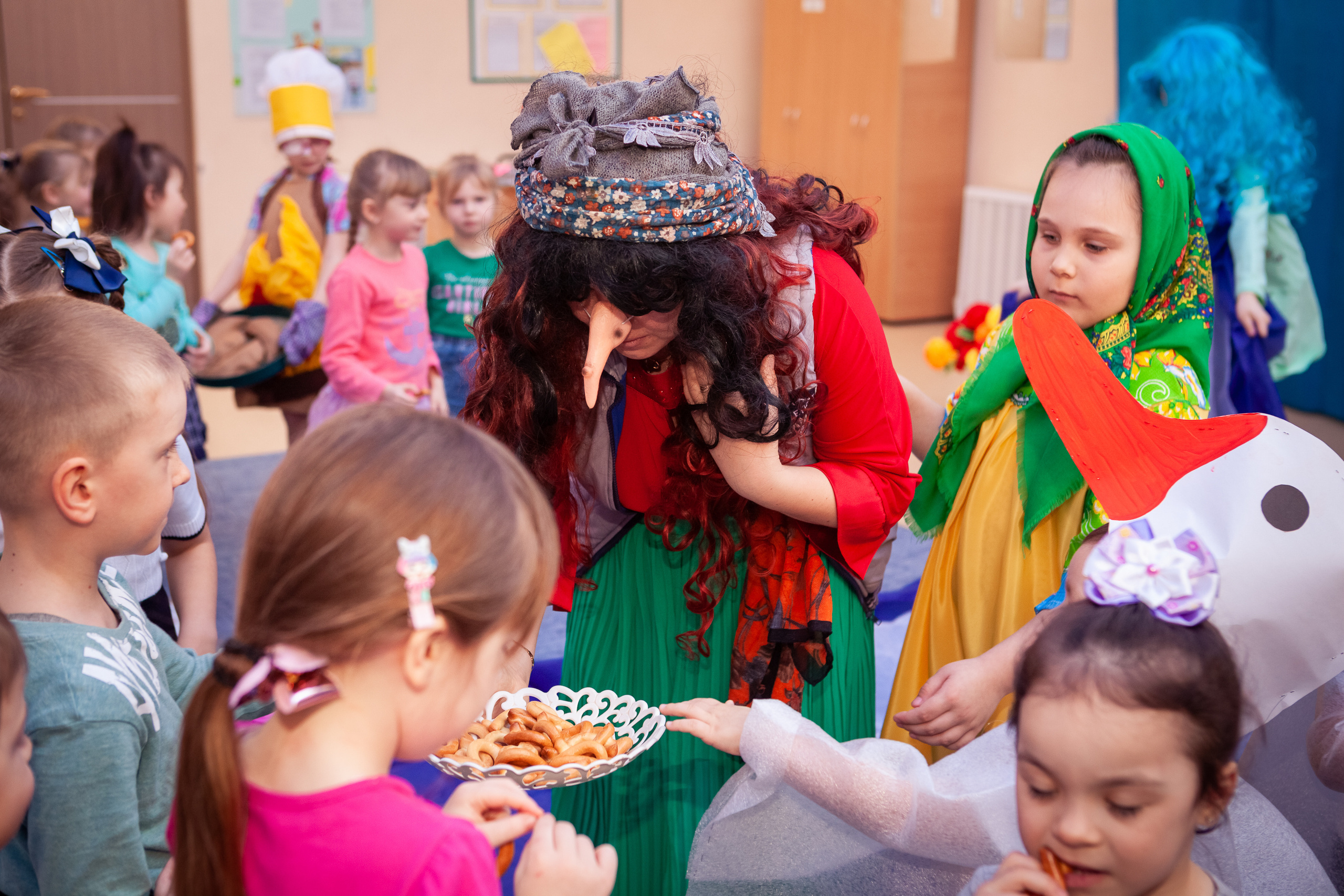 Премьера сказки "Гуси-лебеди" в д/с "Родничок", с.Горнозаводск