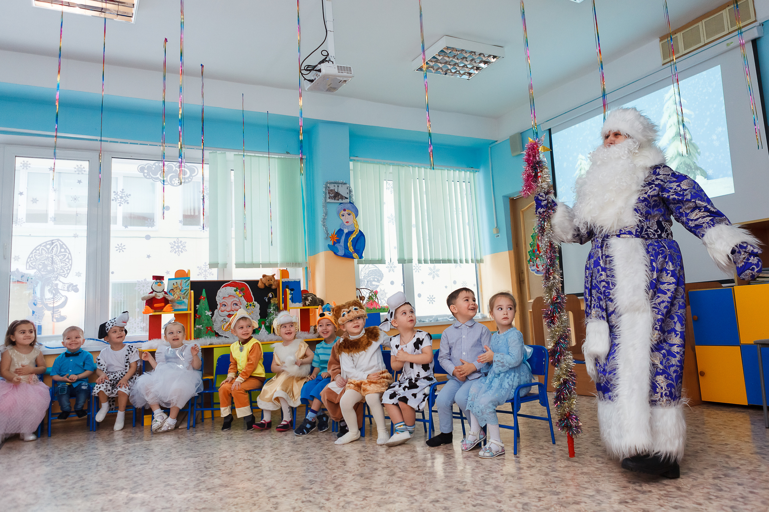 Новогодний утренник 2021, д/с "Журавушка", г. Невельск