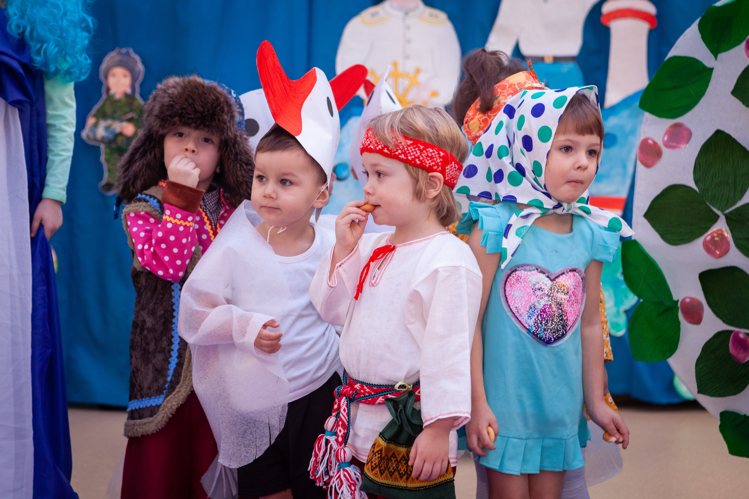 Премьера сказки "Гуси-лебеди" в д/с "Родничок", с.Горнозаводск