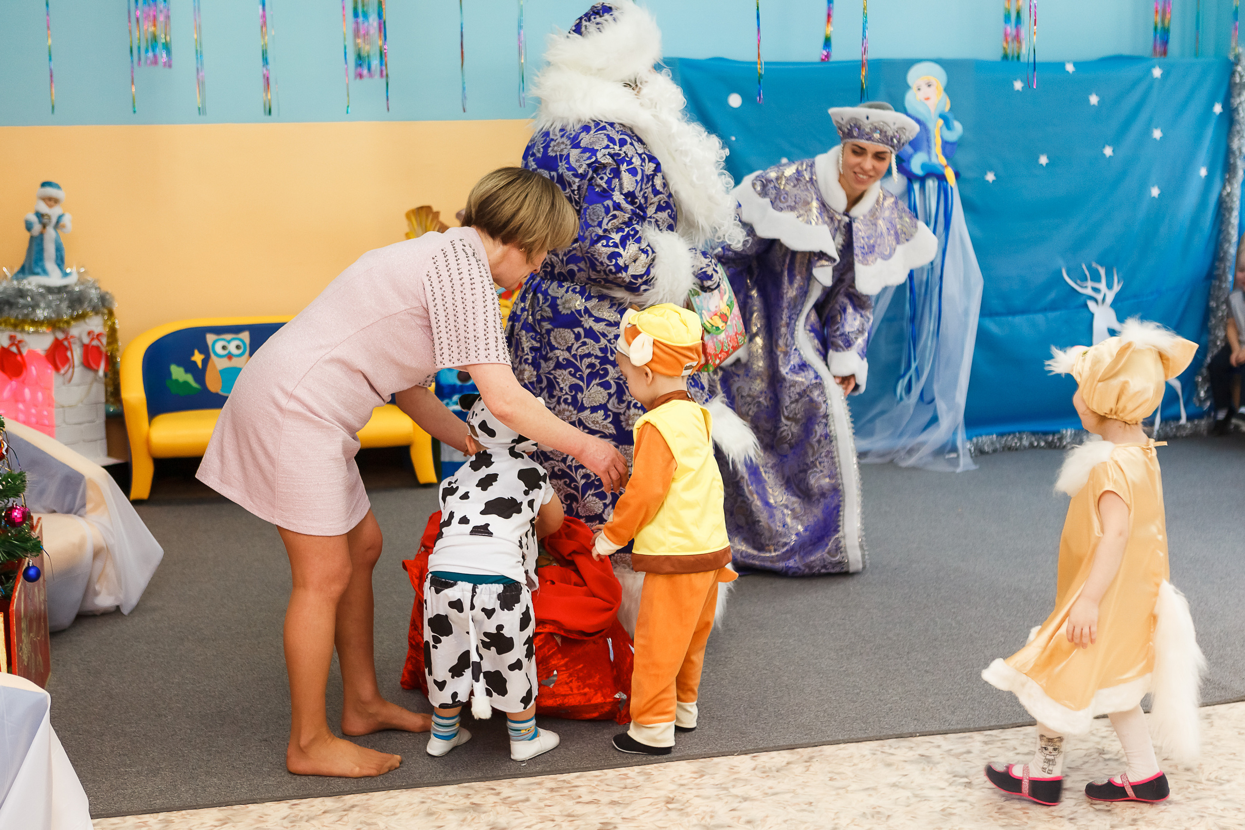 Новогодний утренник 2021, д/с "Журавушка", г. Невельск