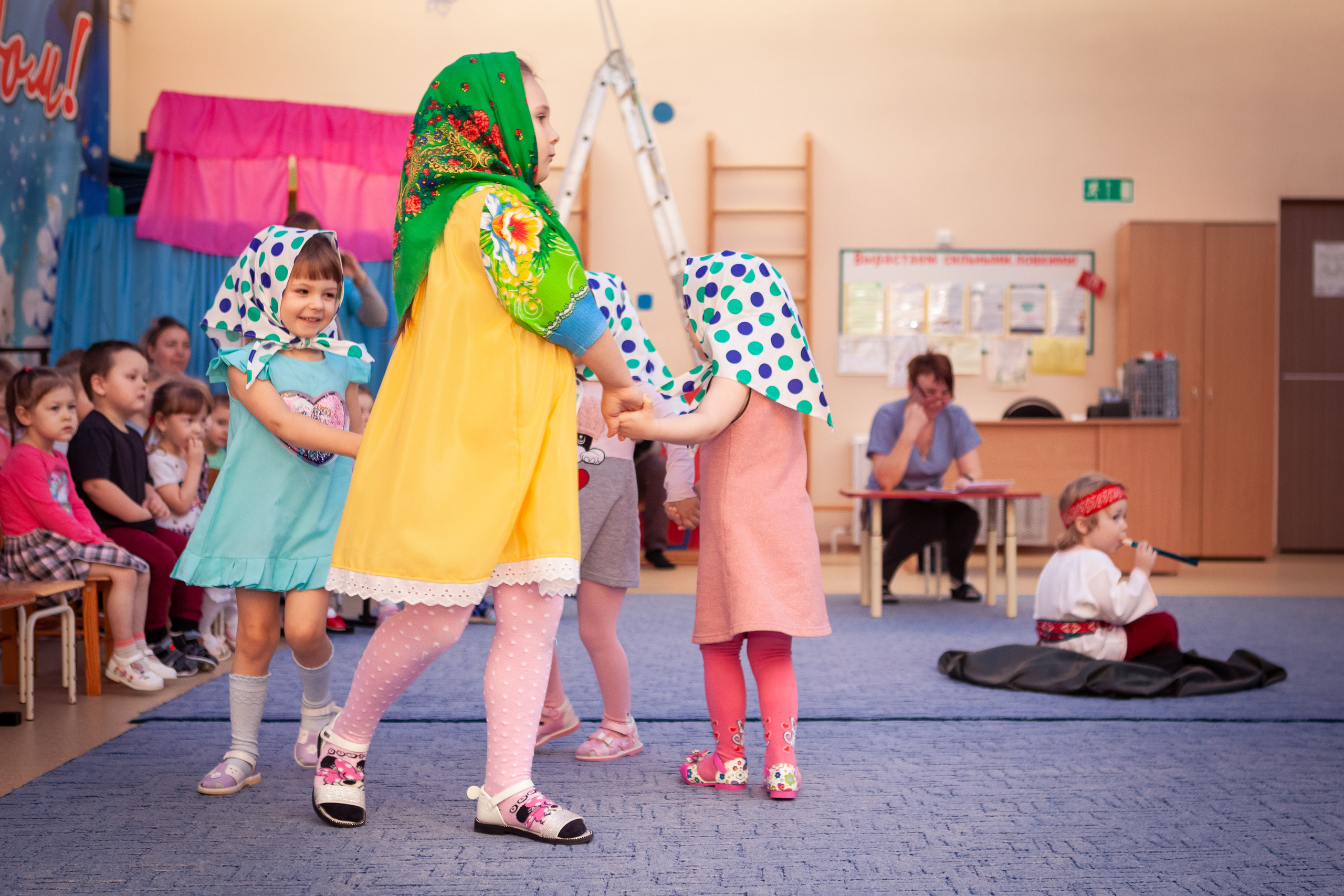 Премьера сказки "Гуси-лебеди" в д/с "Родничок", с.Горнозаводск