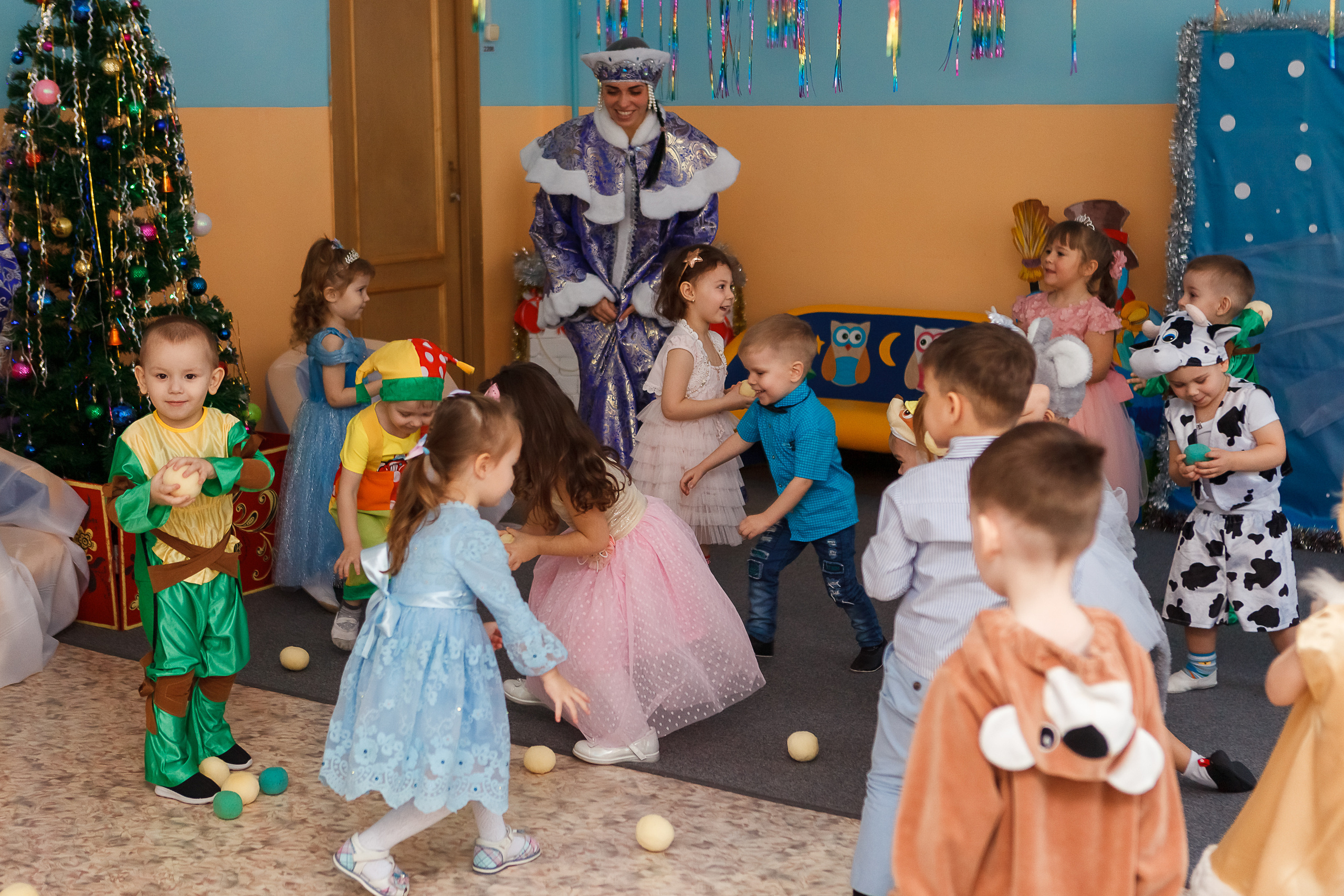 Новогодний утренник 2021, д/с "Журавушка", г. Невельск