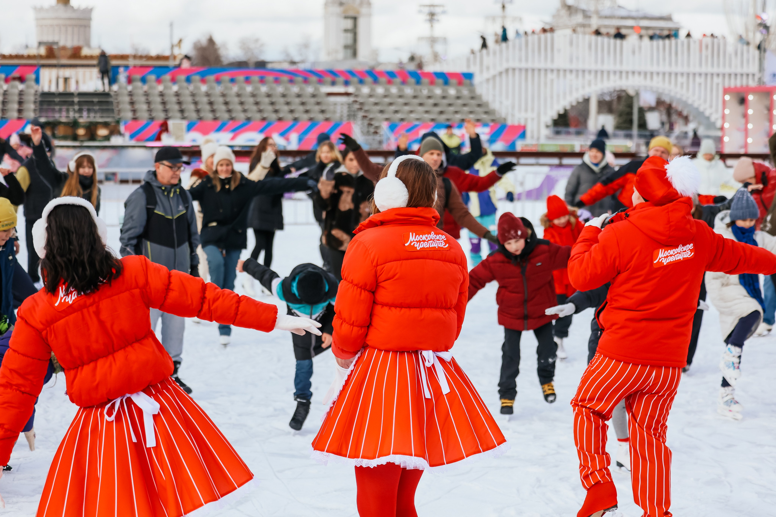 Ледовое шоу ВДНХ проект Московское чаепитие. Фотограф и видеограф Анна Домашенко