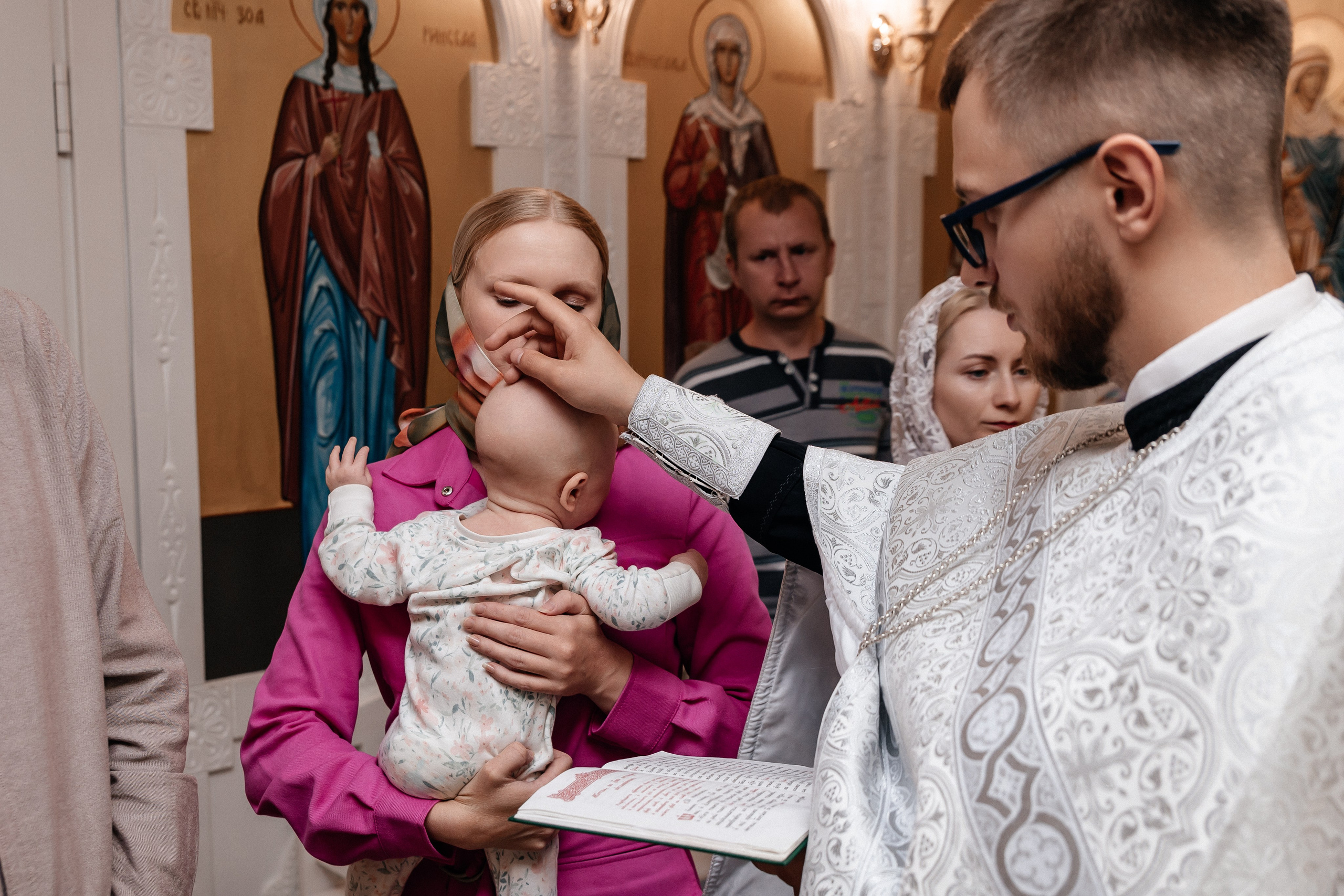 Крещение Варвары. Семейный фотограф Минск Усова Ольга