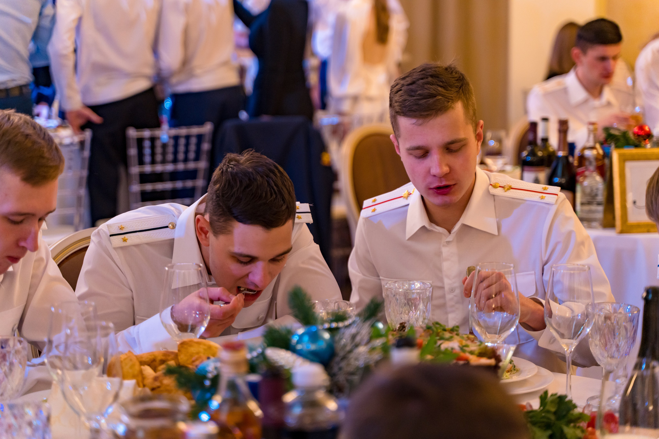 Фотосъемка выпуска военной академии и вручение дипломов