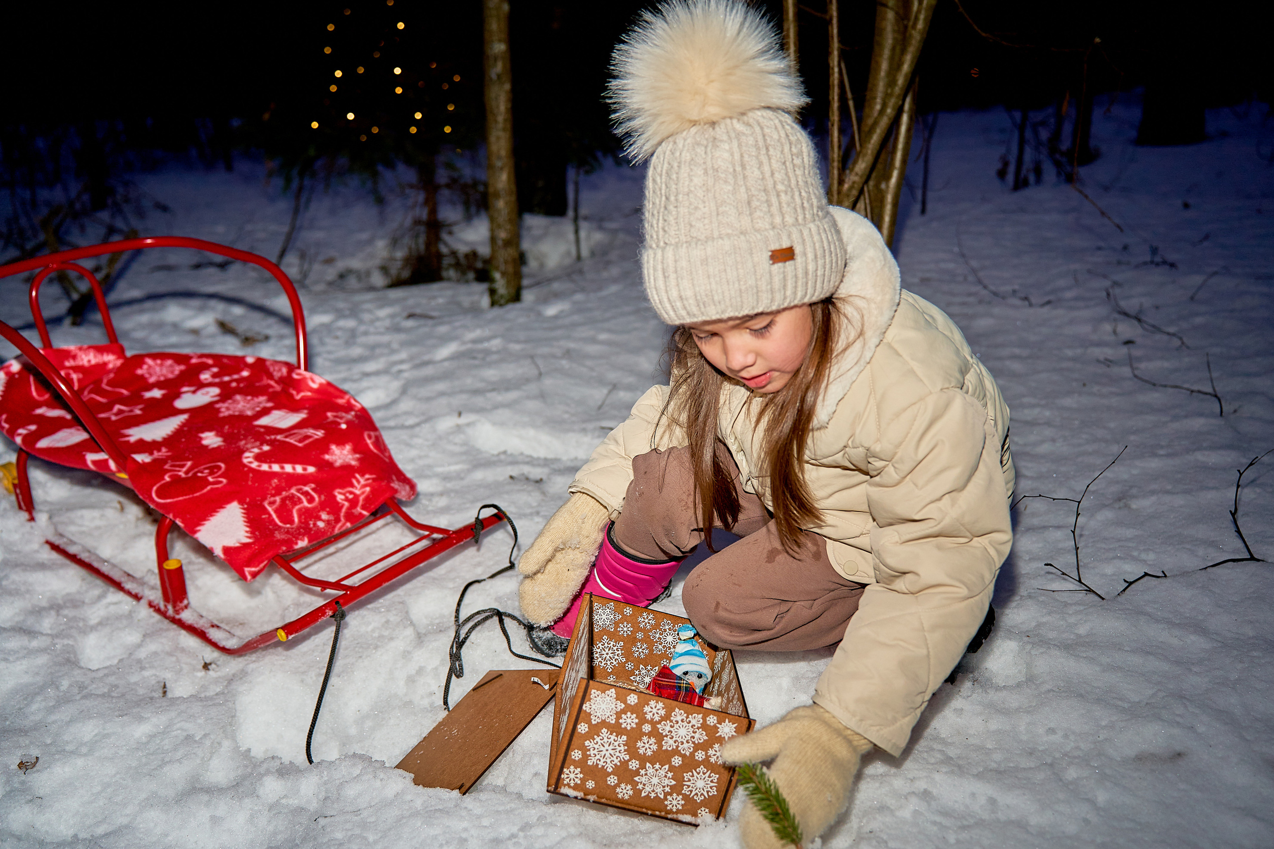 Однажды в Рождество. Фотограф в Москве Алина Алексеева