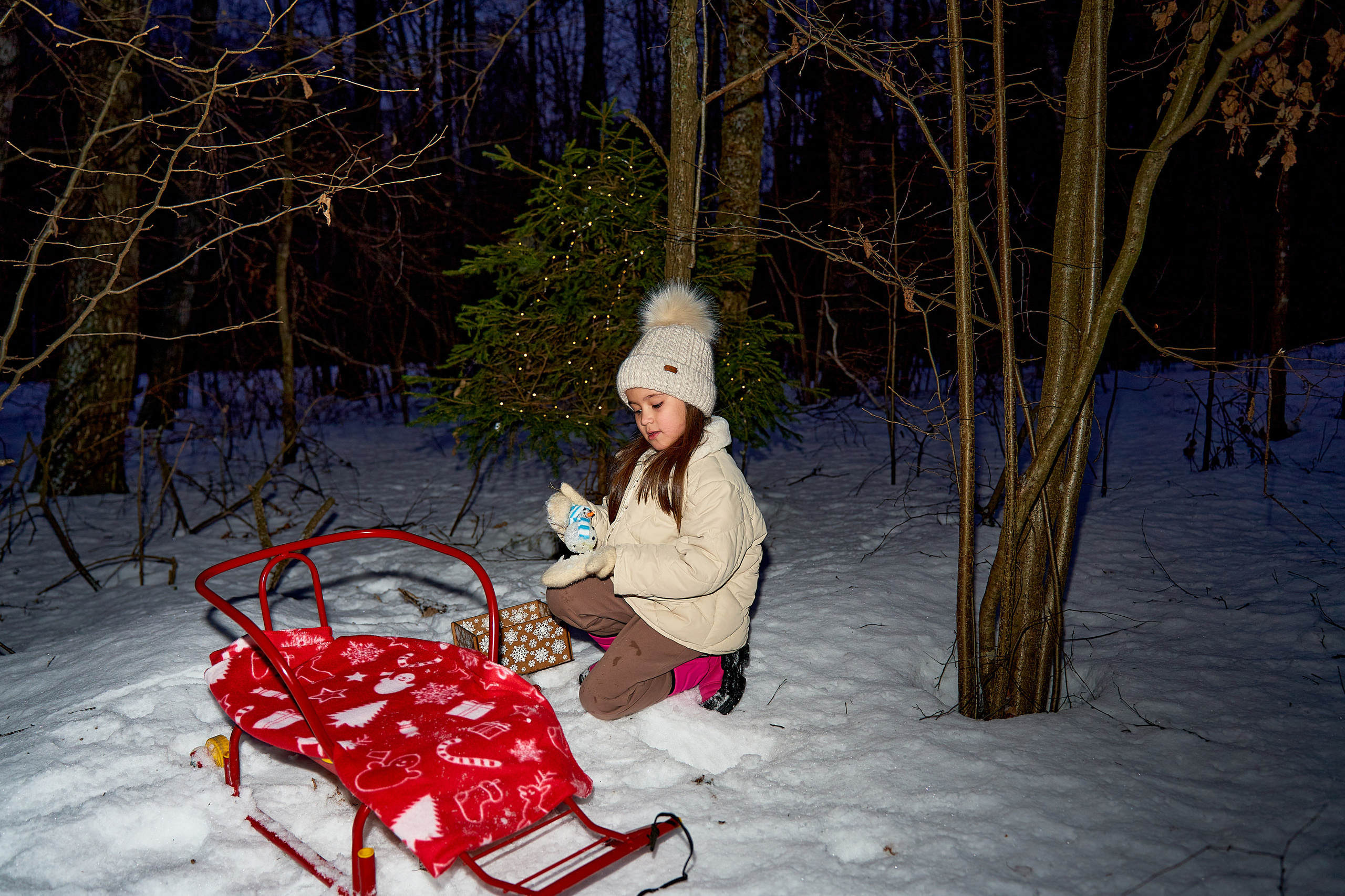 Однажды в Рождество. Фотограф в Москве Алина Алексеева
