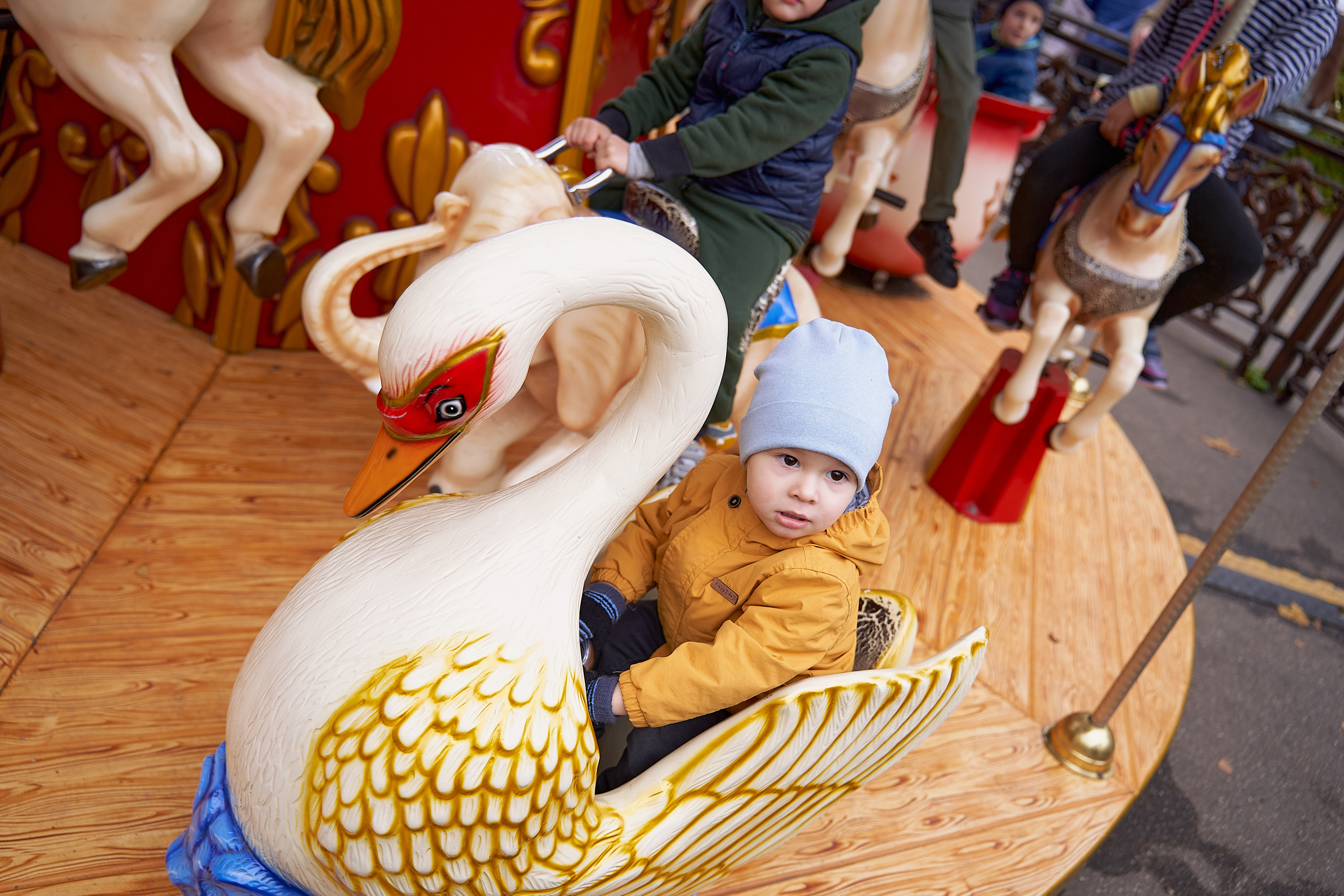 фотография на каруселях