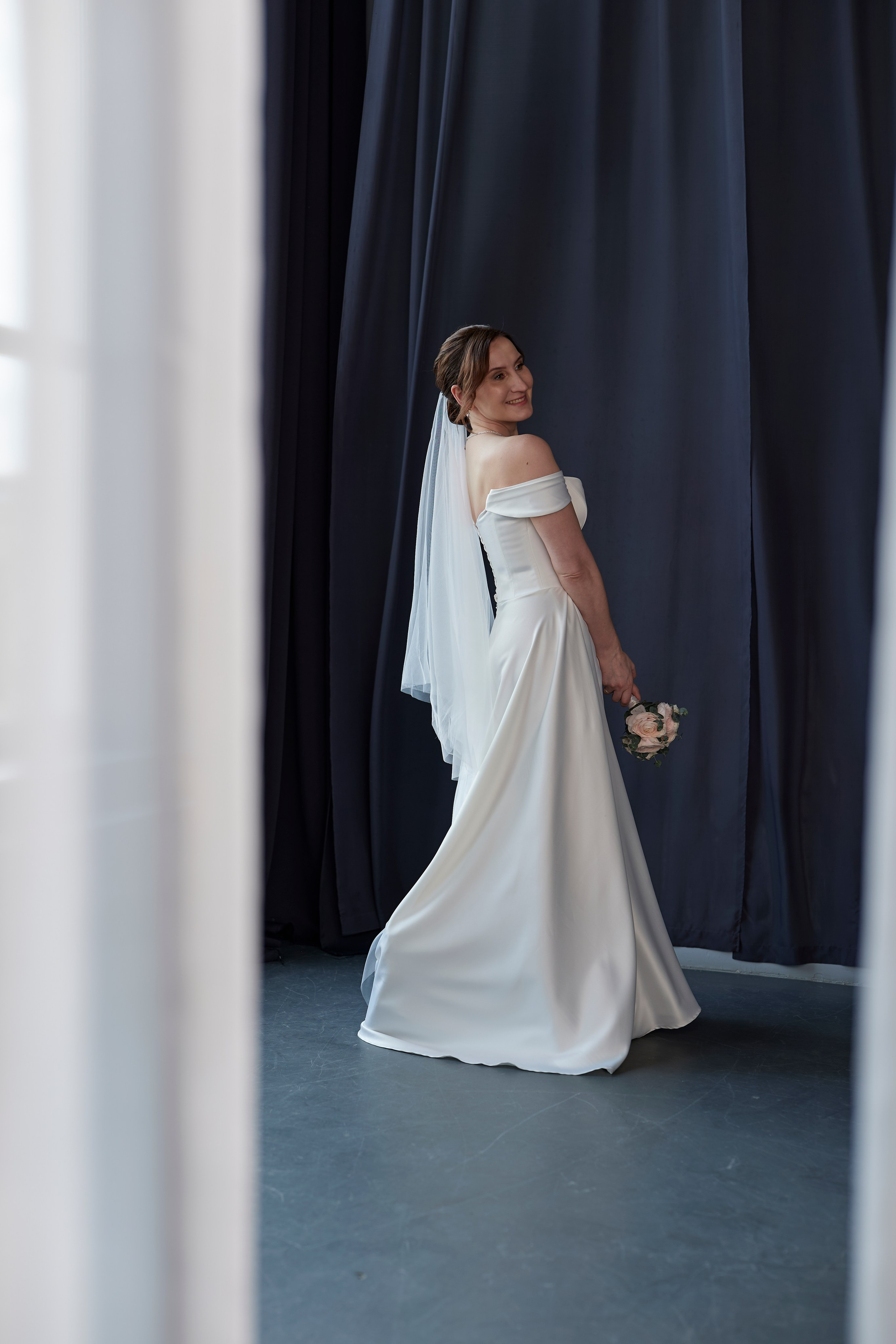 Свадебная фотосессия в студии. Семейный и женский фотограф в Москве Зоя Бучерова