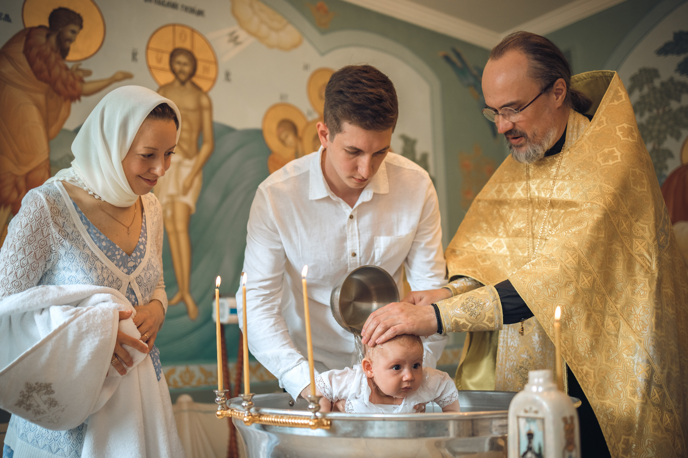 Таинство крещения Варвары. Фотограф на крещение и венчание в Самаре и Тольятти Елена Арди