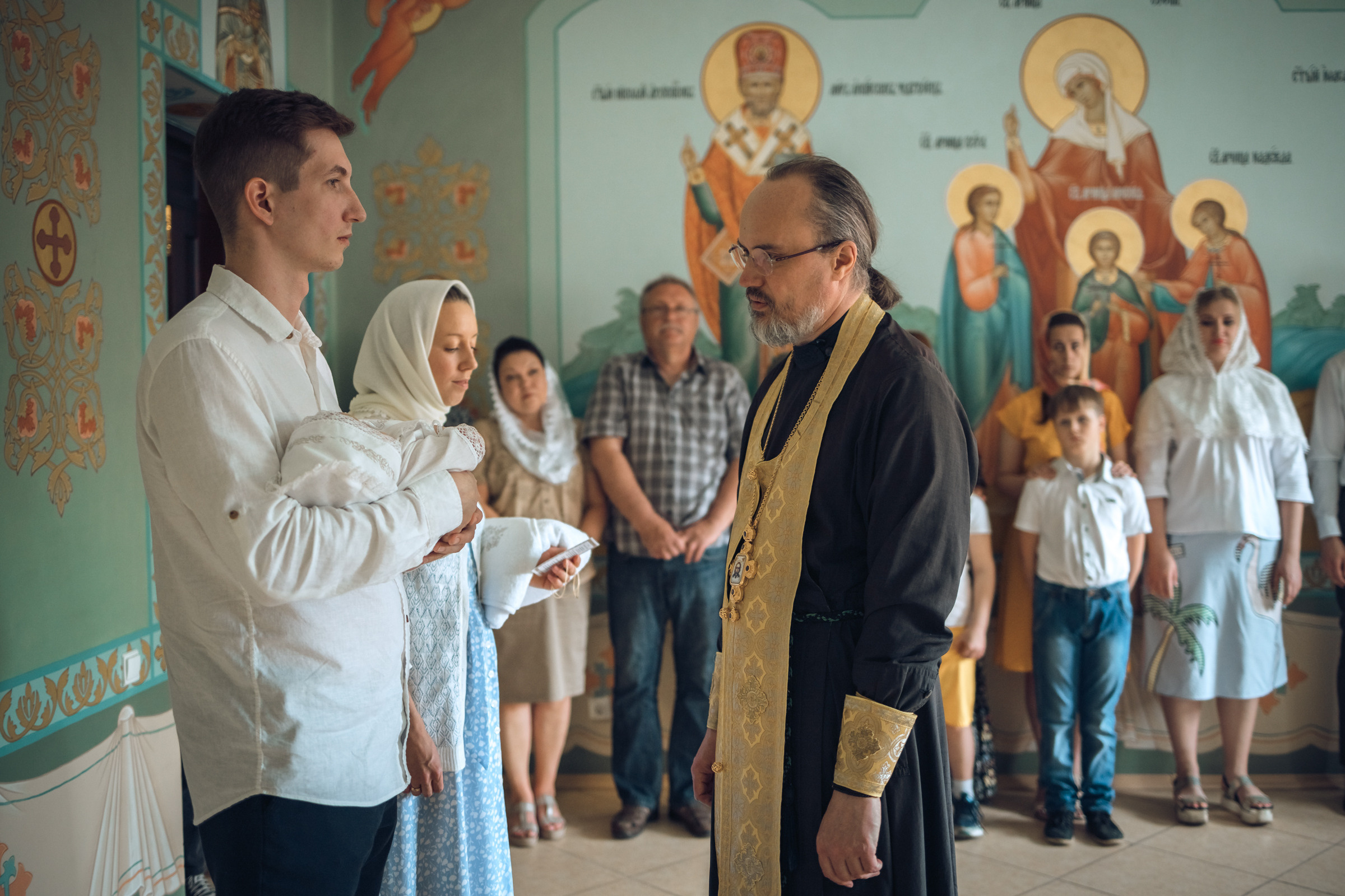 Таинство крещения Варвары. Фотограф на крещение и венчание в Самаре и Тольятти Елена Арди