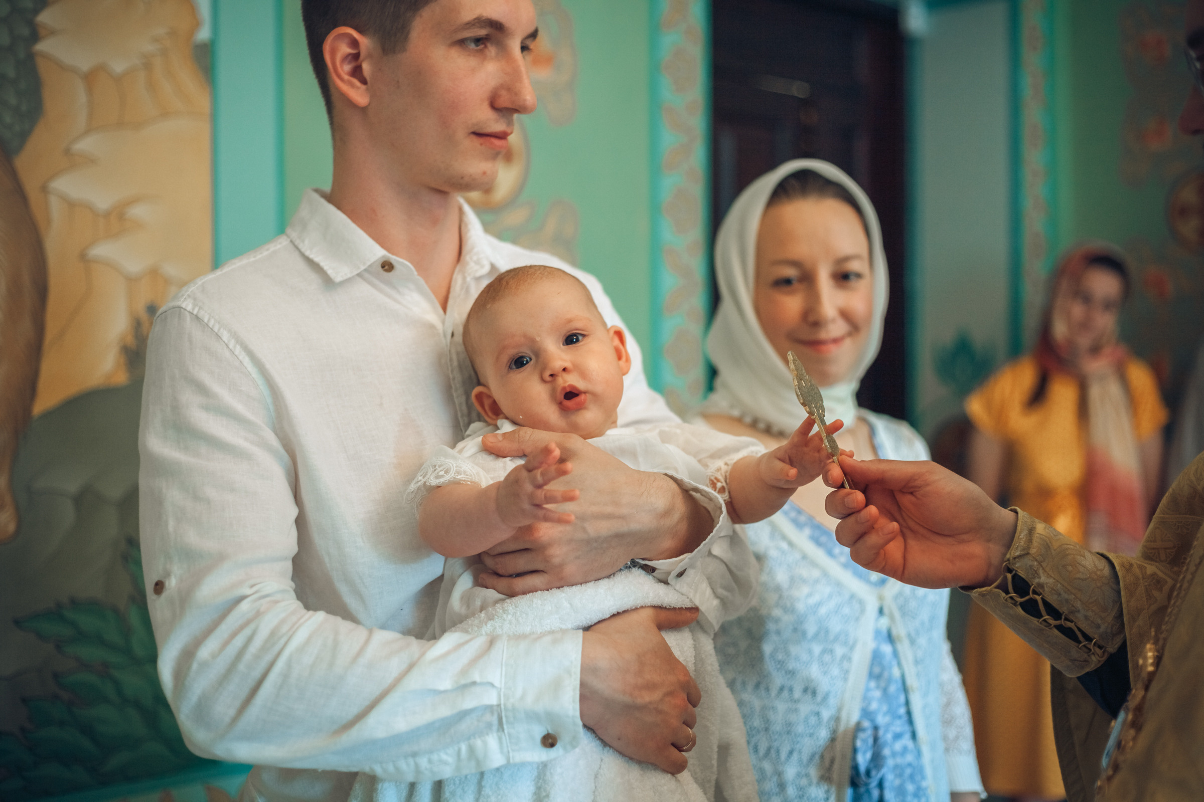Таинство крещения Варвары. Фотограф на крещение и венчание в Самаре и Тольятти Елена Арди