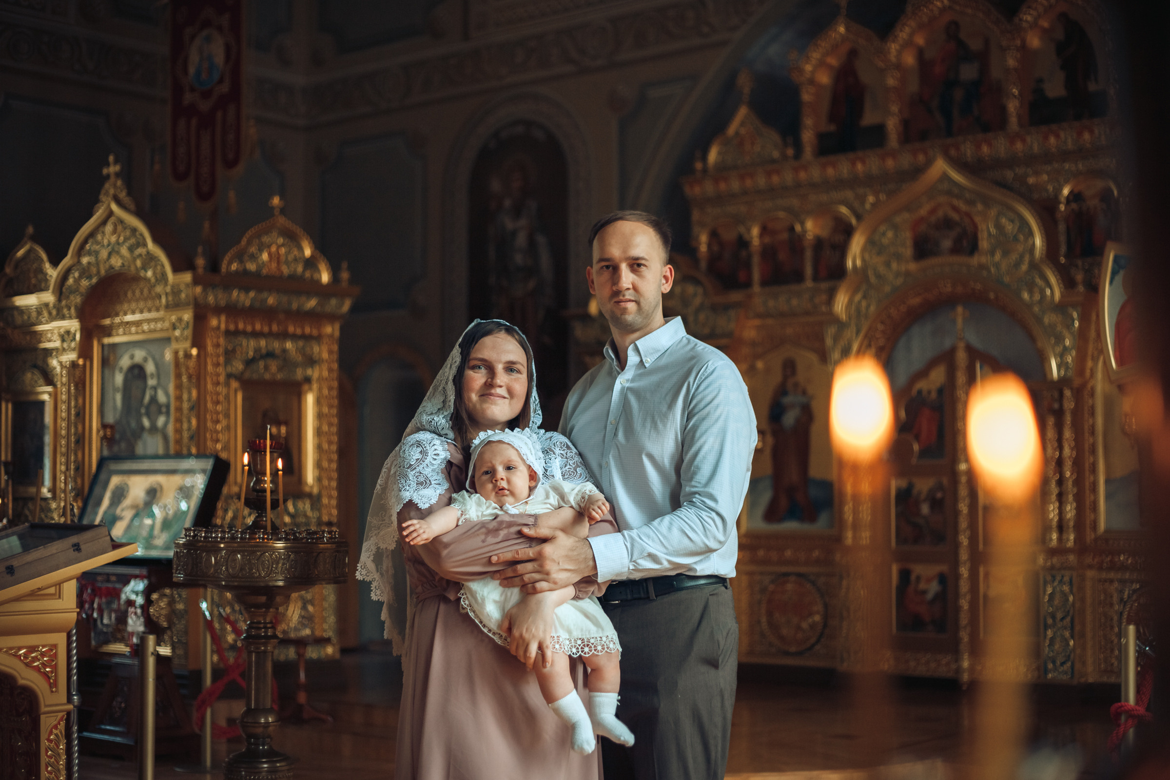 Таинство крещения Варвары. Фотограф на крещение и венчание в Самаре и Тольятти Елена Арди