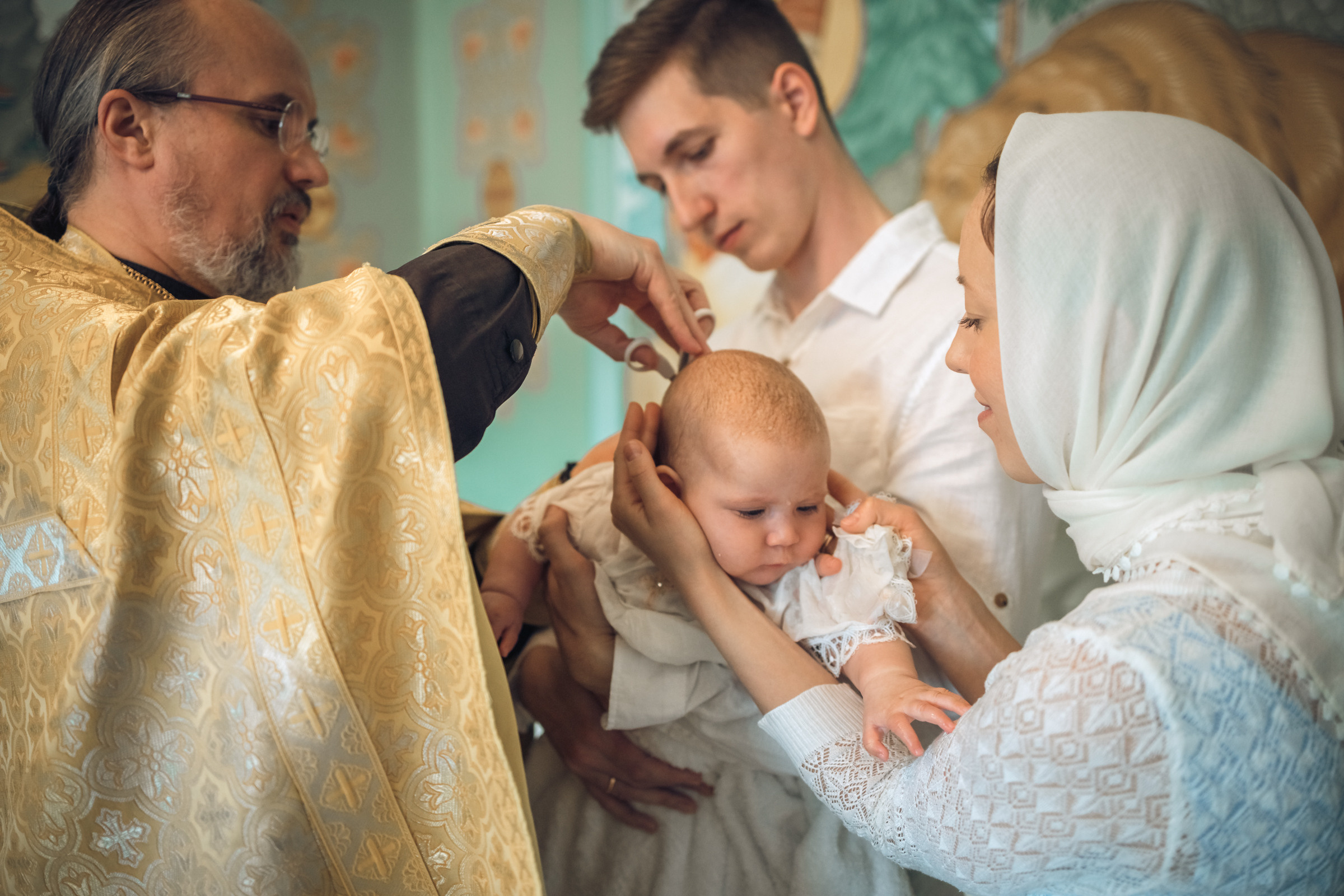 Таинство крещения Варвары. Фотограф на крещение и венчание в Самаре и Тольятти Елена Арди