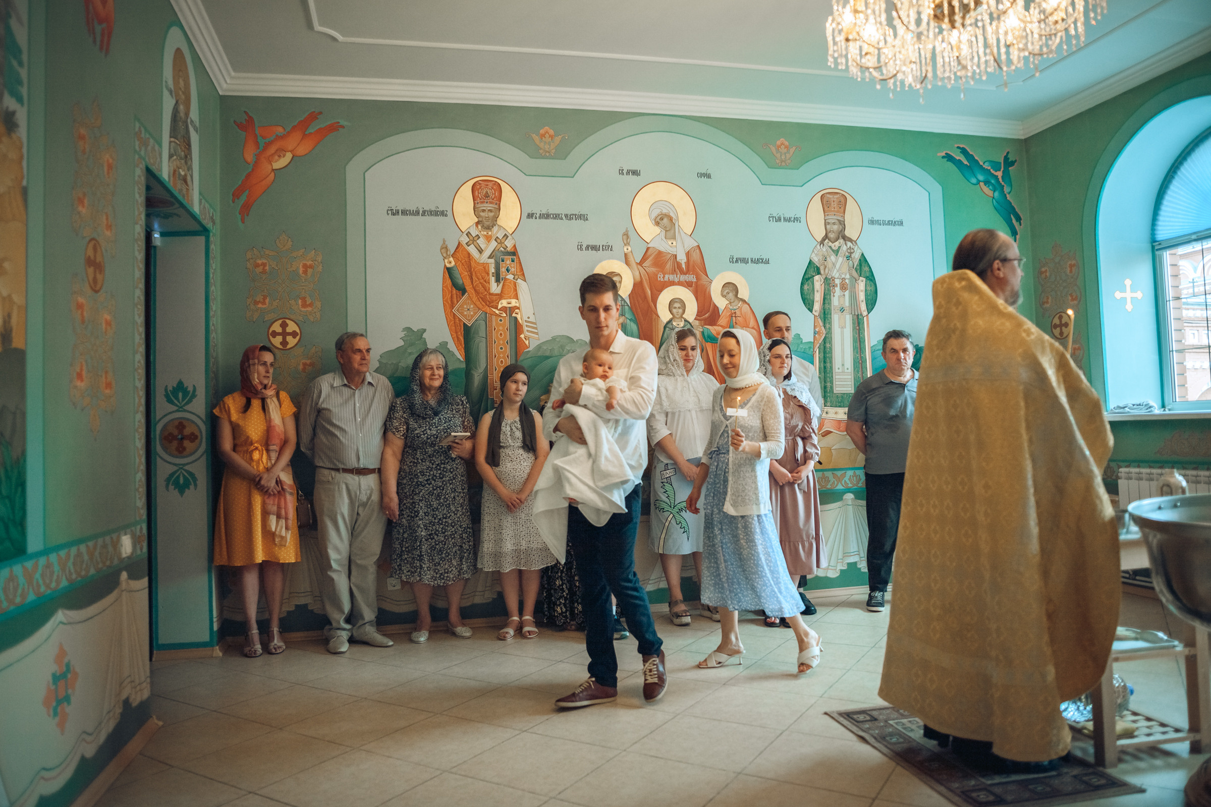 Таинство крещения Варвары. Фотограф на крещение и венчание в Самаре и Тольятти Елена Арди