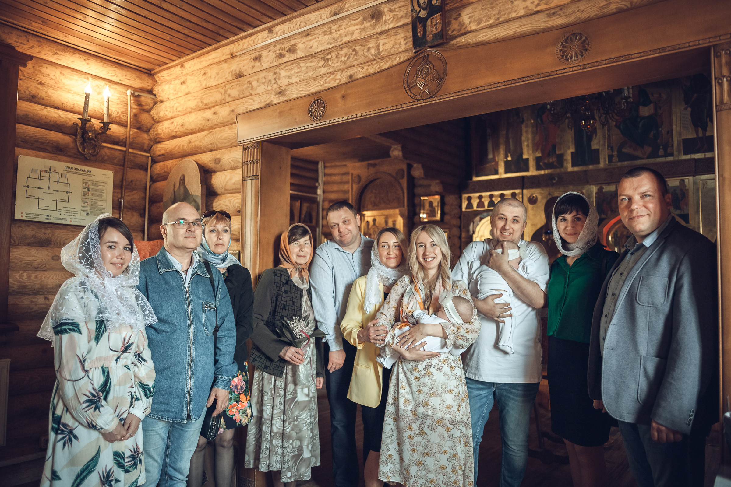 Таинство крещения двойняшек Анны и Анастасии. Фотограф на крещение и венчание в Самаре и Тольятти Елена Арди