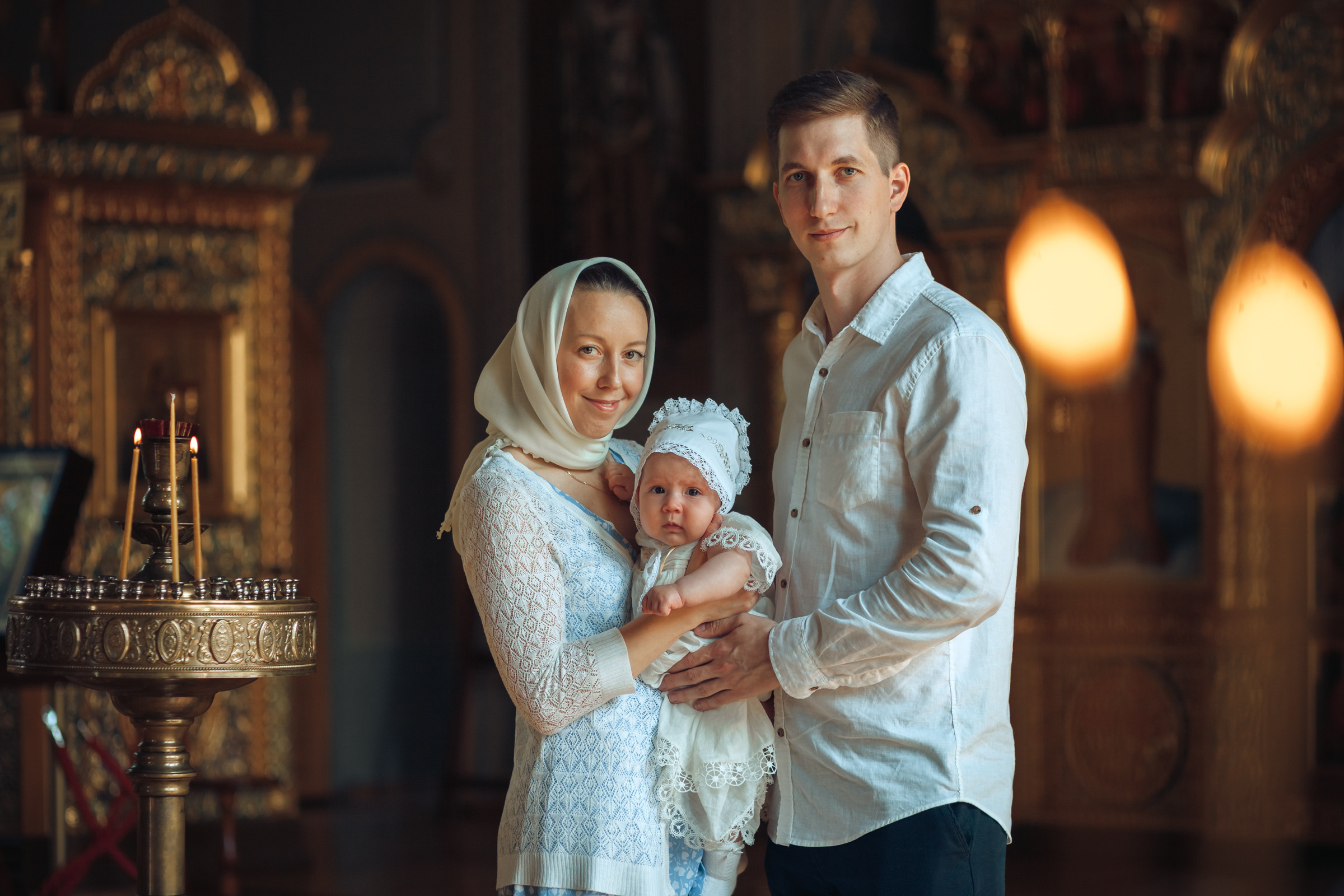 Таинство крещения Варвары. Фотограф на крещение и венчание в Самаре и Тольятти Елена Арди