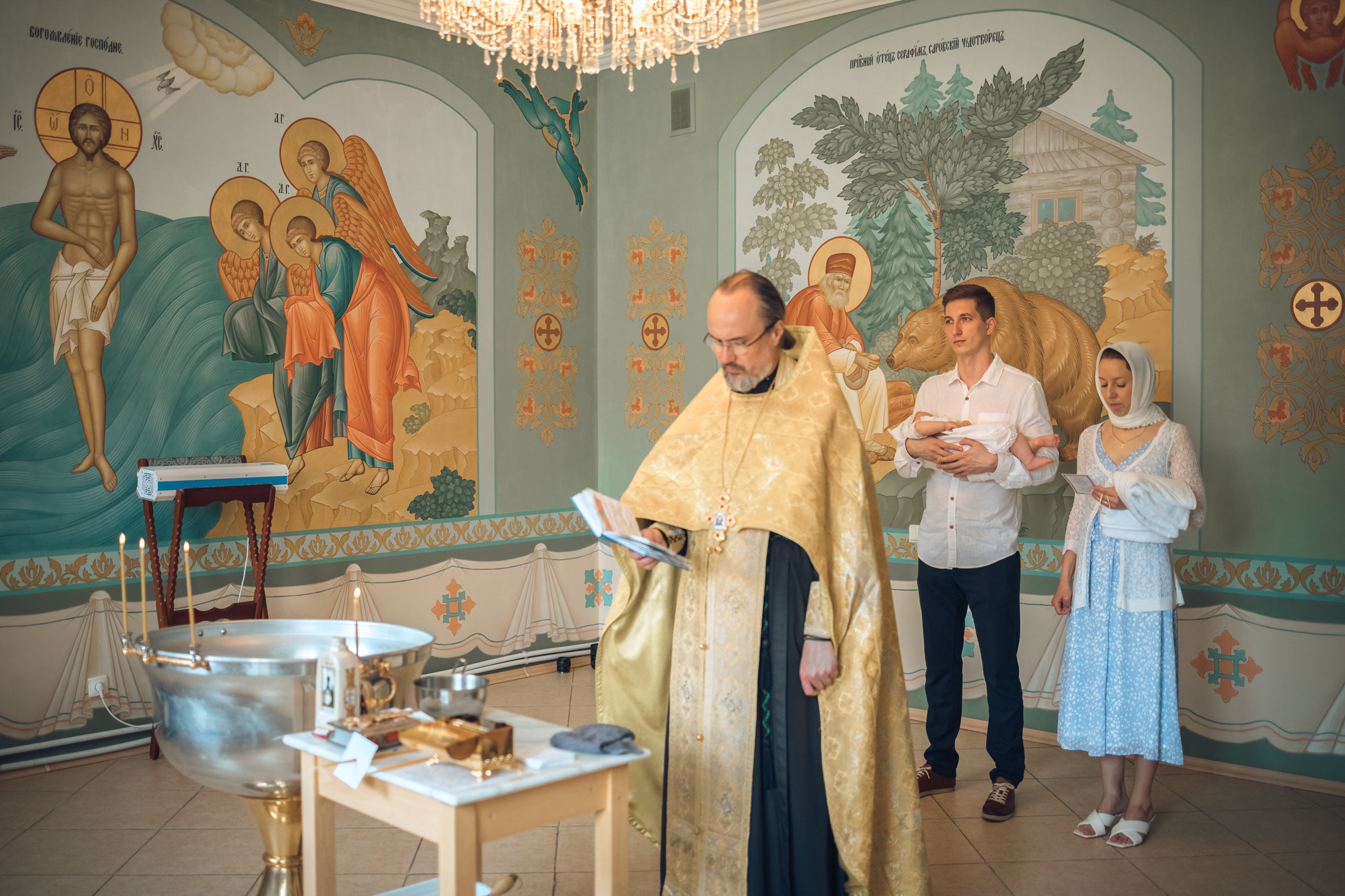 Таинство крещения Варвары. Фотограф на крещение и венчание в Самаре и Тольятти Елена Арди