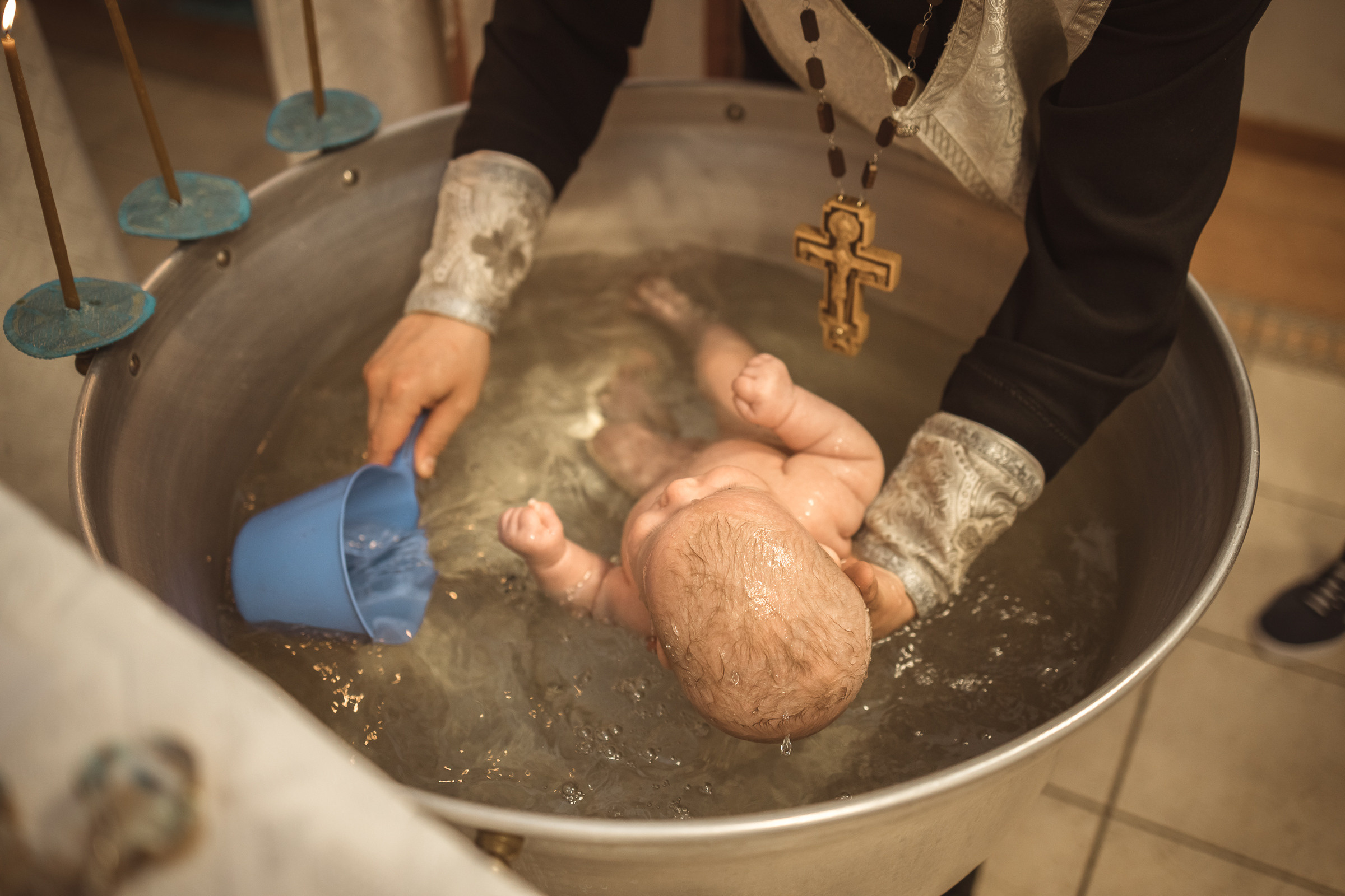 Таинство крещения двойняшек Анны и Анастасии. Фотограф на крещение и венчание в Самаре и Тольятти Елена Арди