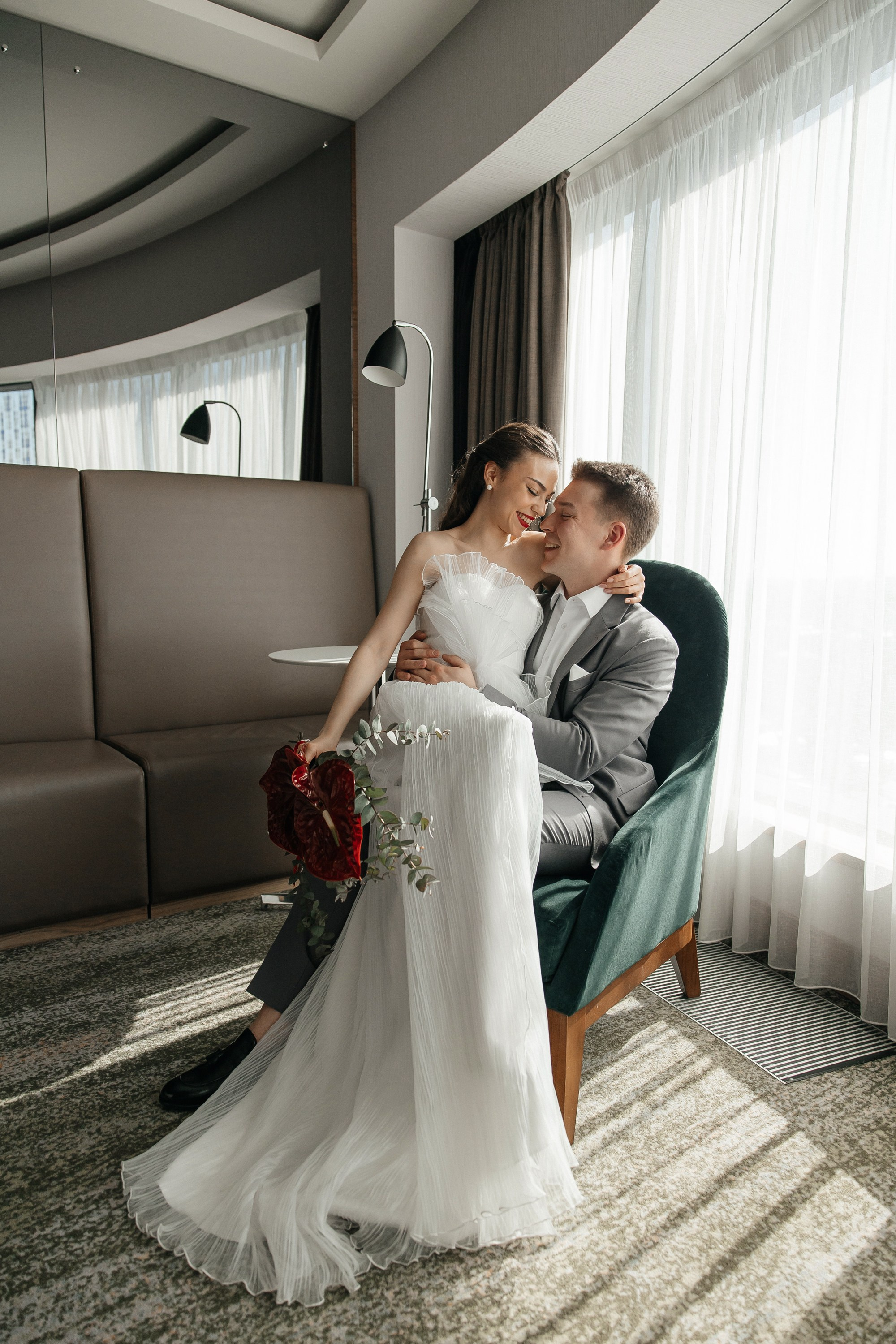 Свадебное утро в отеле Рэдиссон Блу Олимпийский в Москве