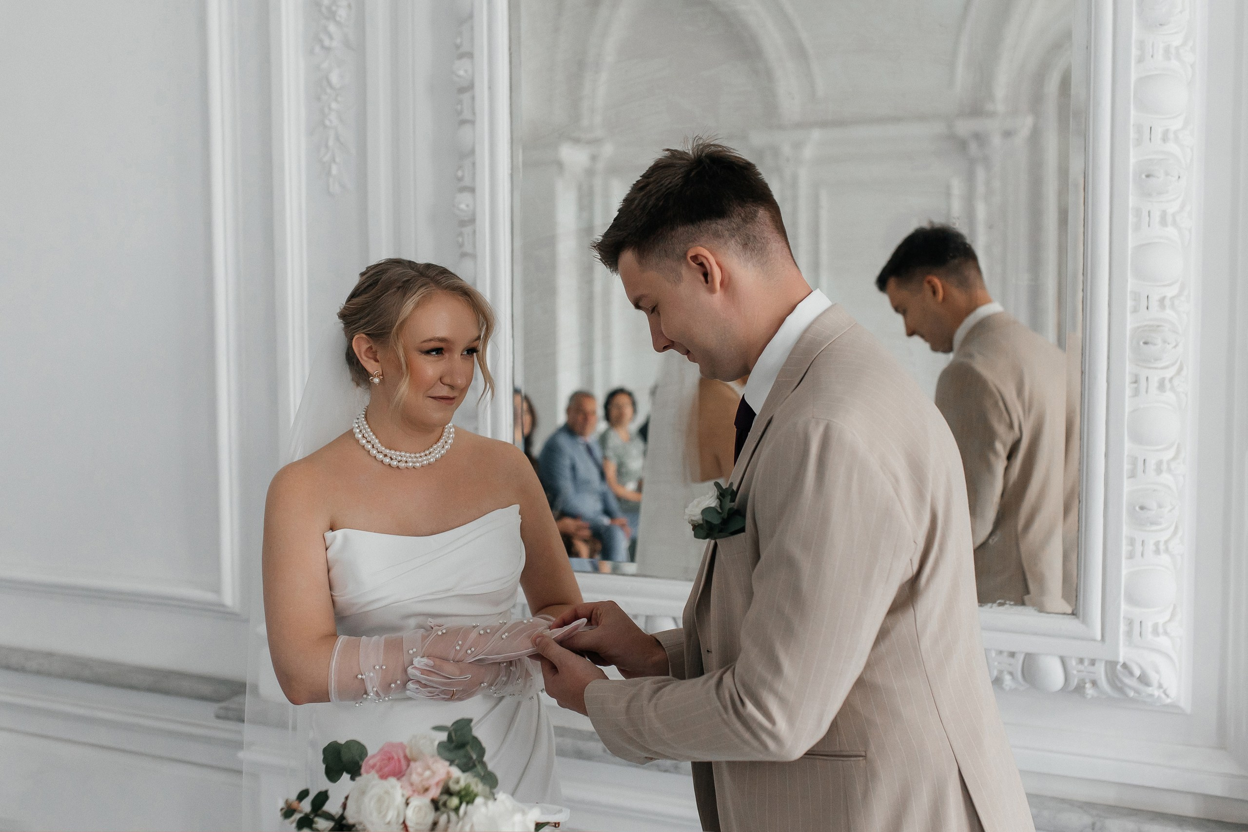 Особняк Спиридонова свадебная фотосессия